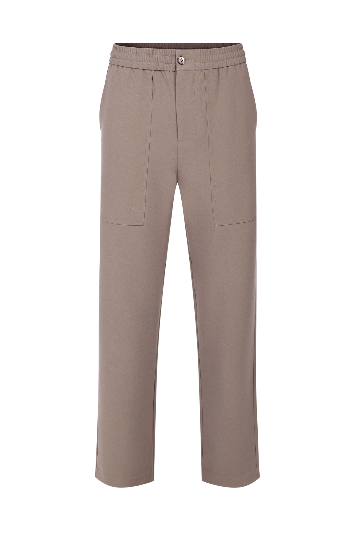 Julien Relaxed Panelled Trouser - Olive
