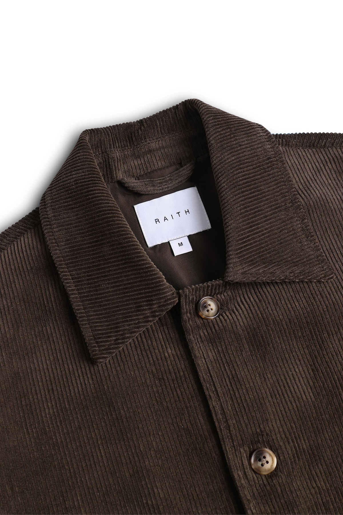 Lukas Corduroy Shacket - Brown