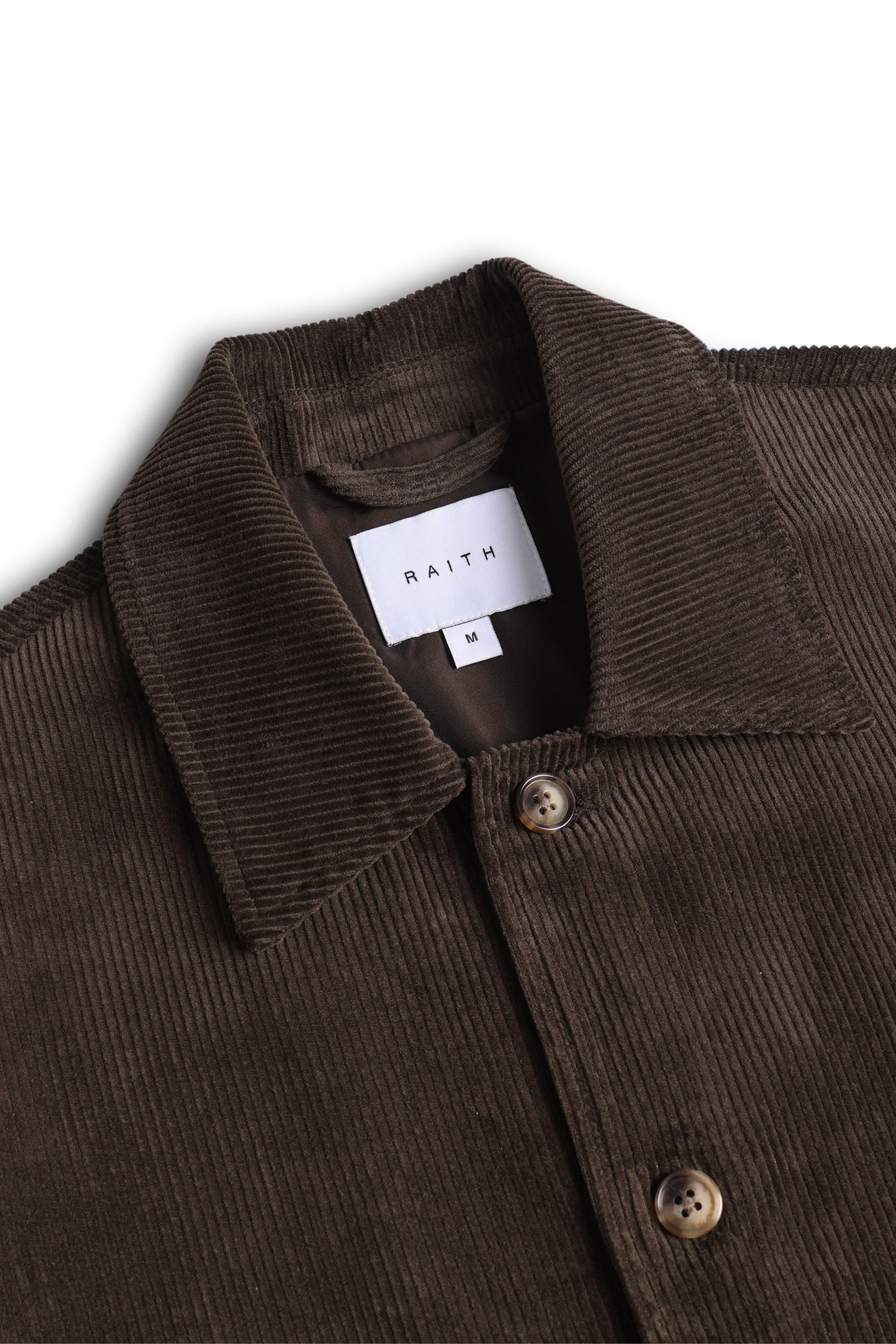 Lukas Corduroy Shacket - Brown