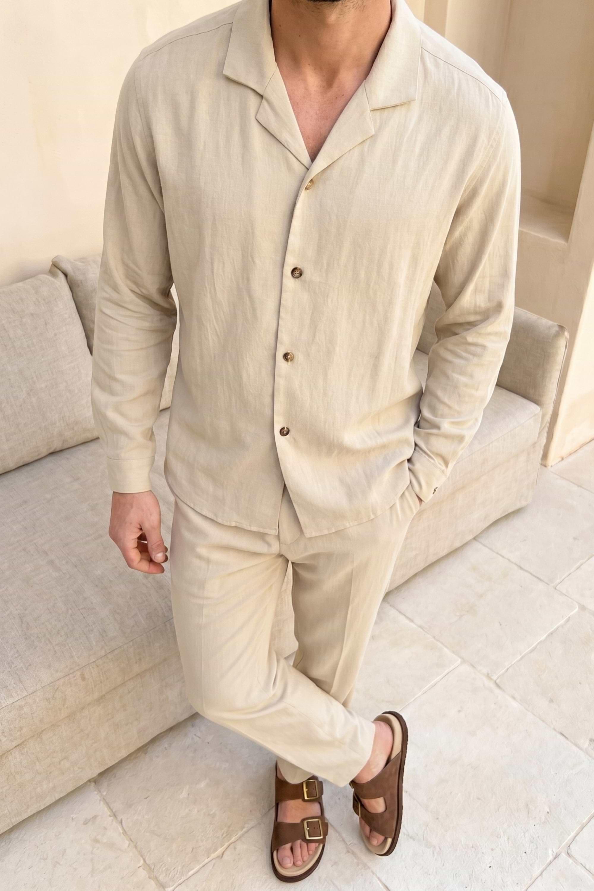 Sergio Shirt - Beige