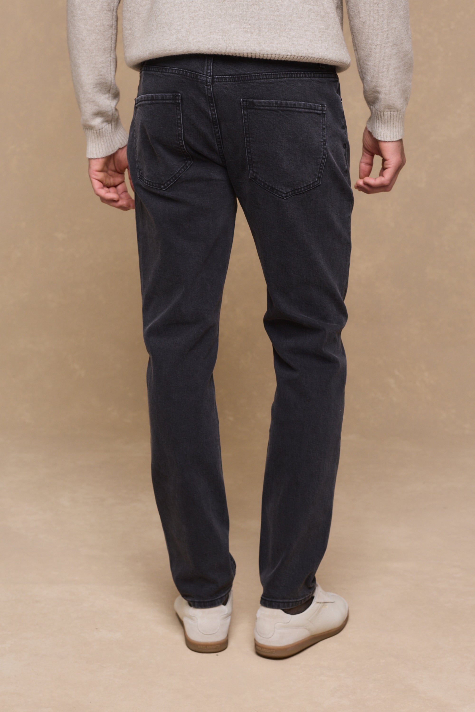 Marco Washed Jean - Light Washed Black