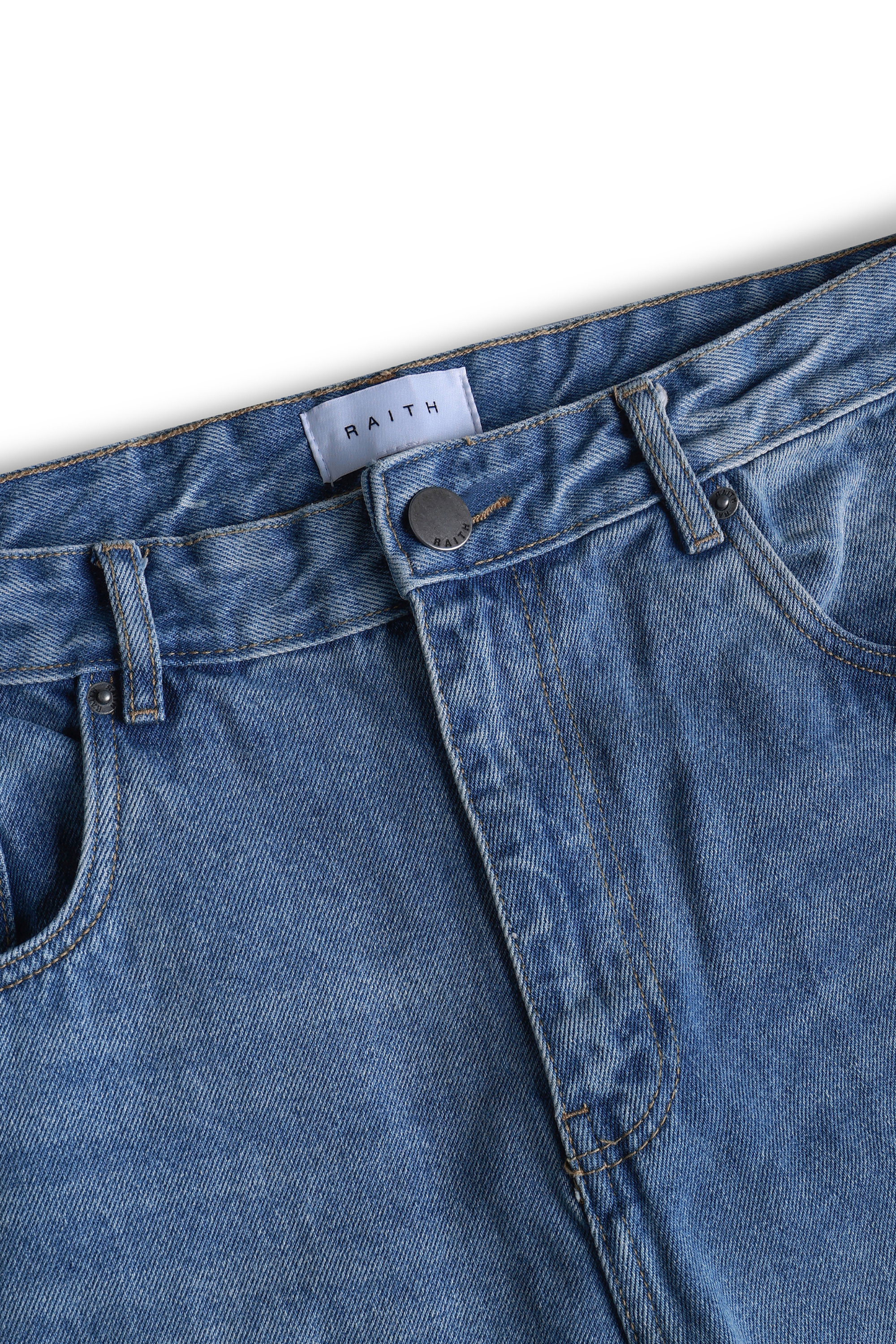 Mason Relaxed Fit Jeans - Midwash Indigo