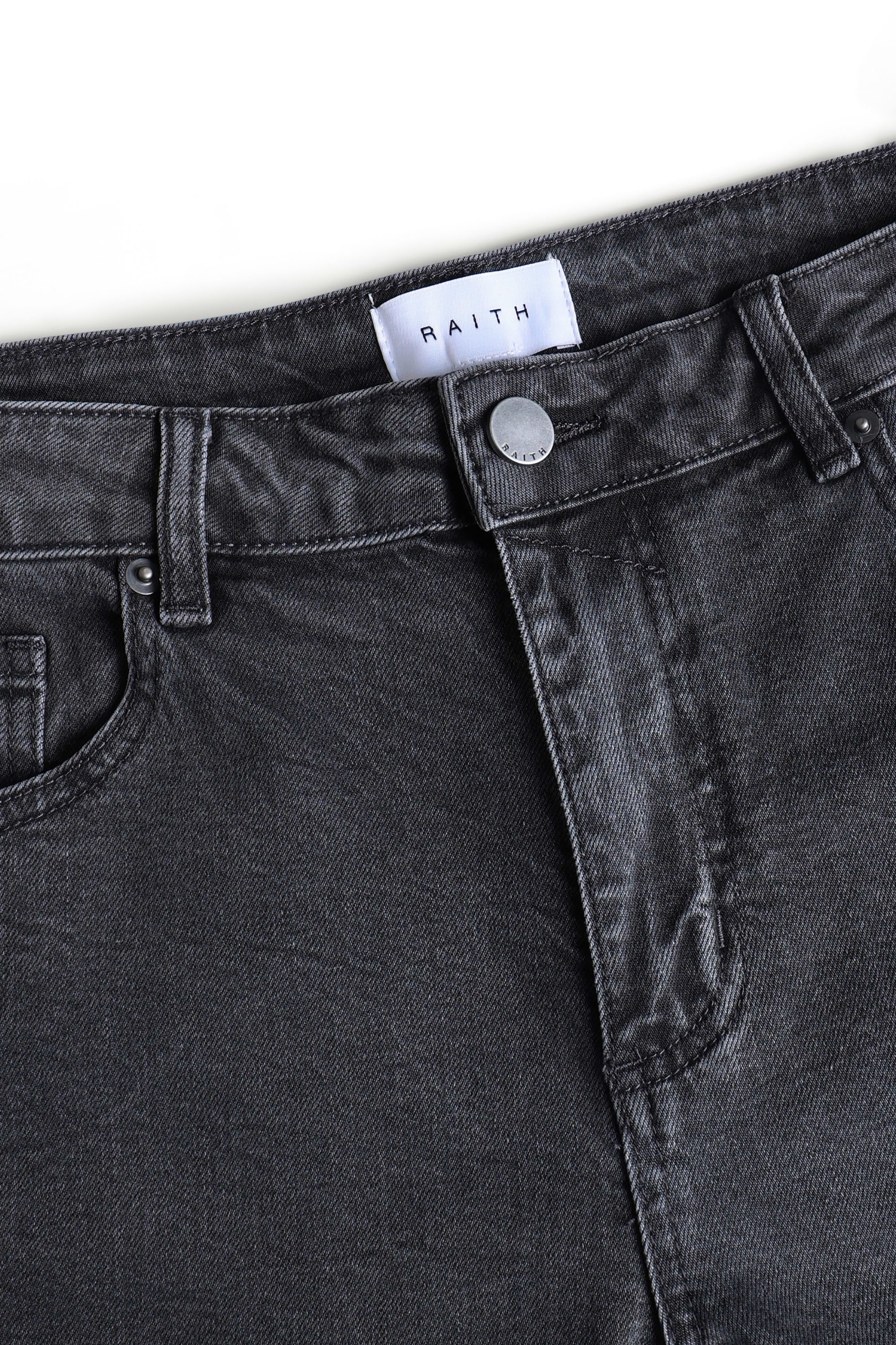 Marco Washed Jean - Light Washed Black