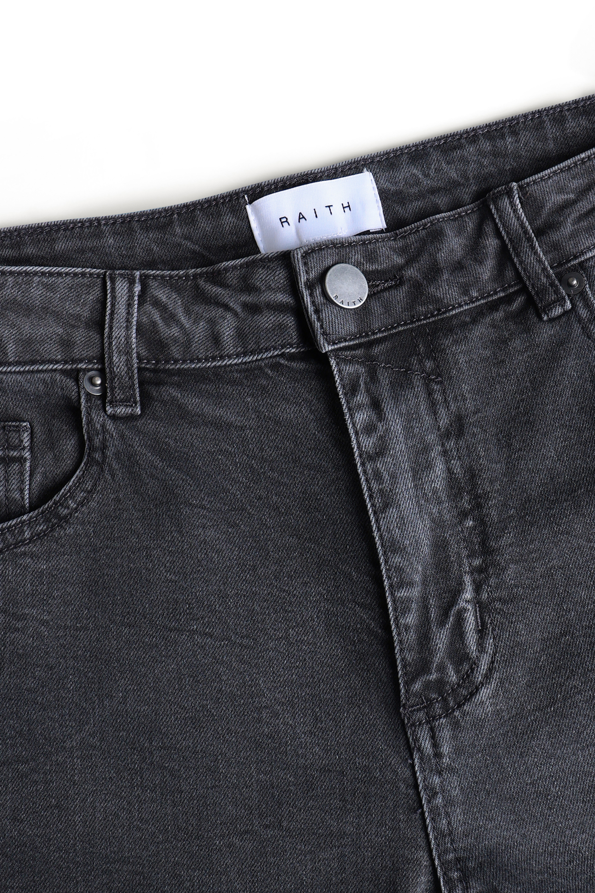 Marco Washed Jean - Light Washed Black
