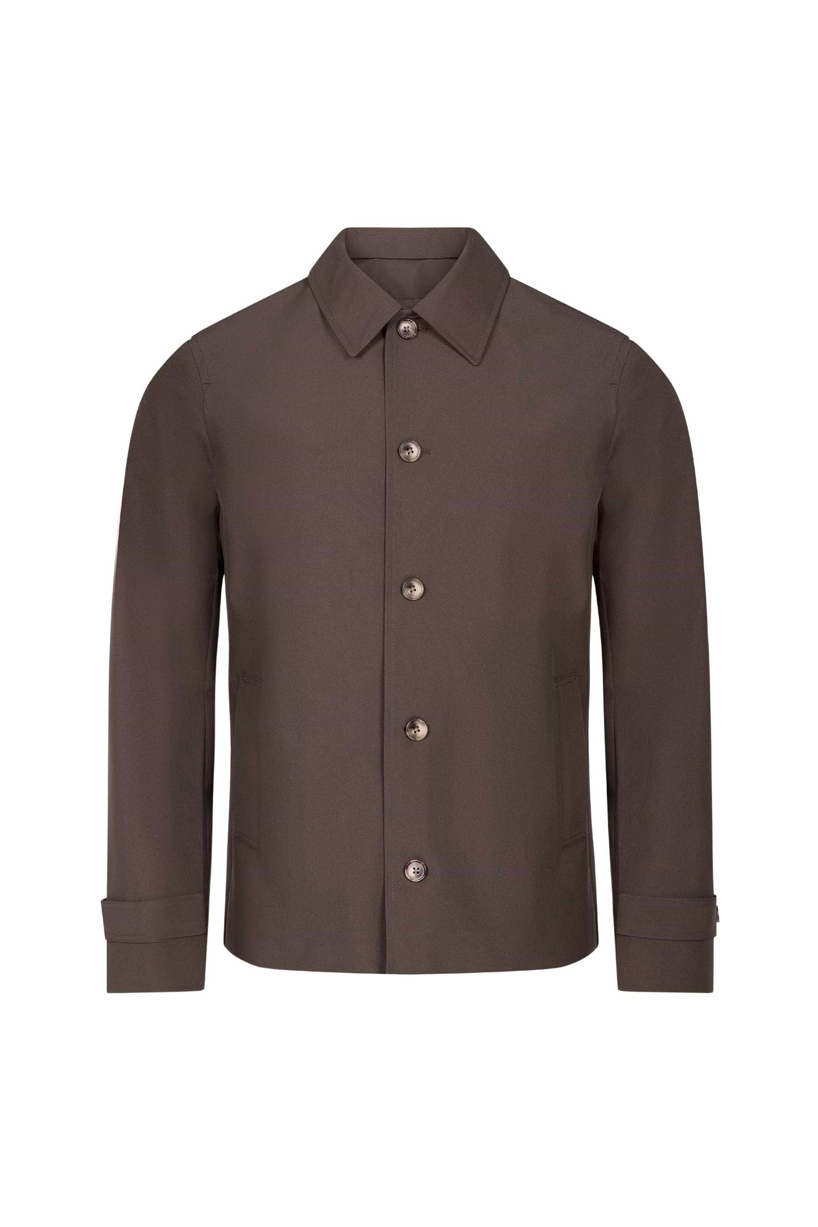 Carlos Trench Jacket - Brown