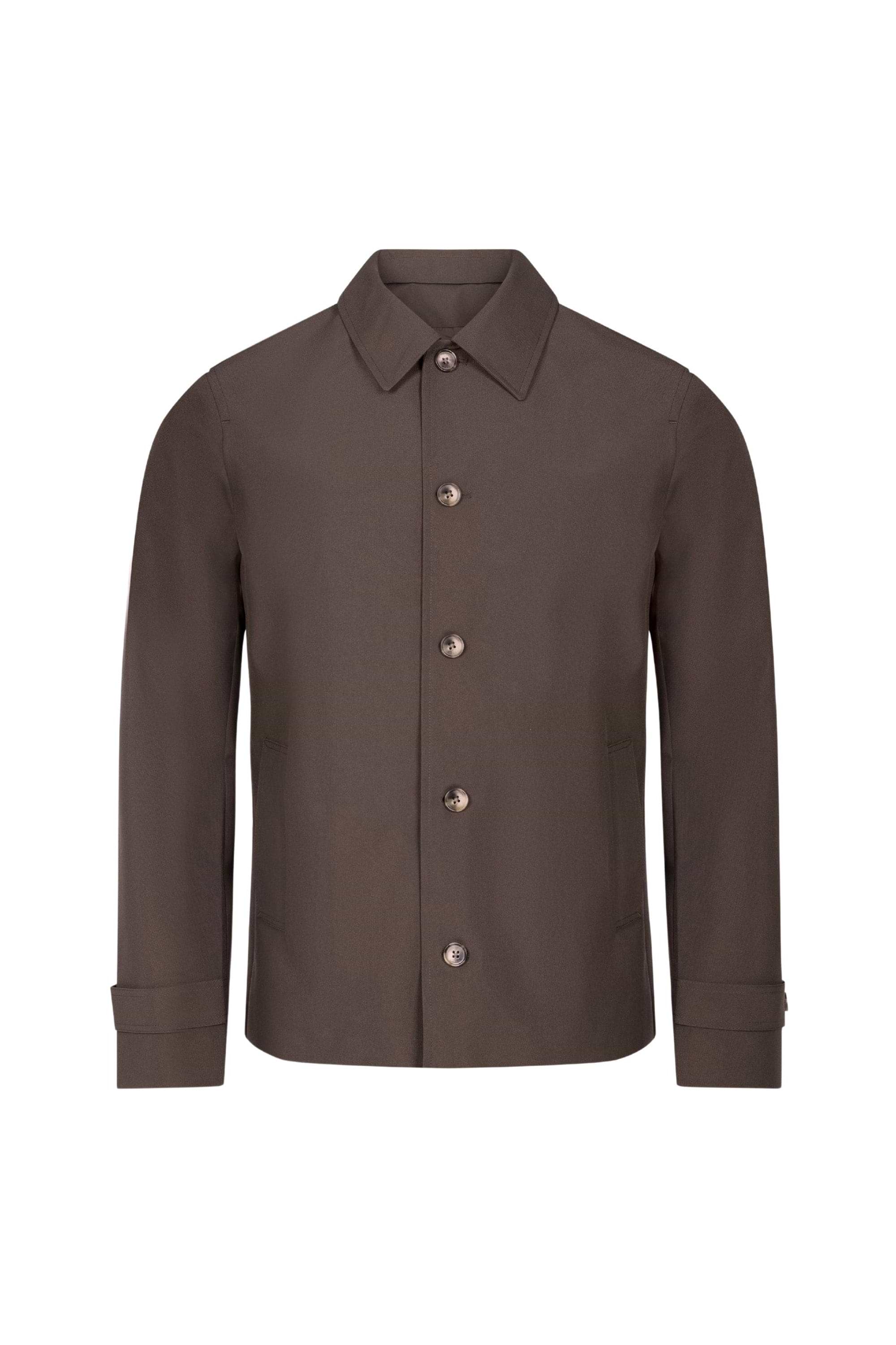 Carlos Trench Jacket - Brown