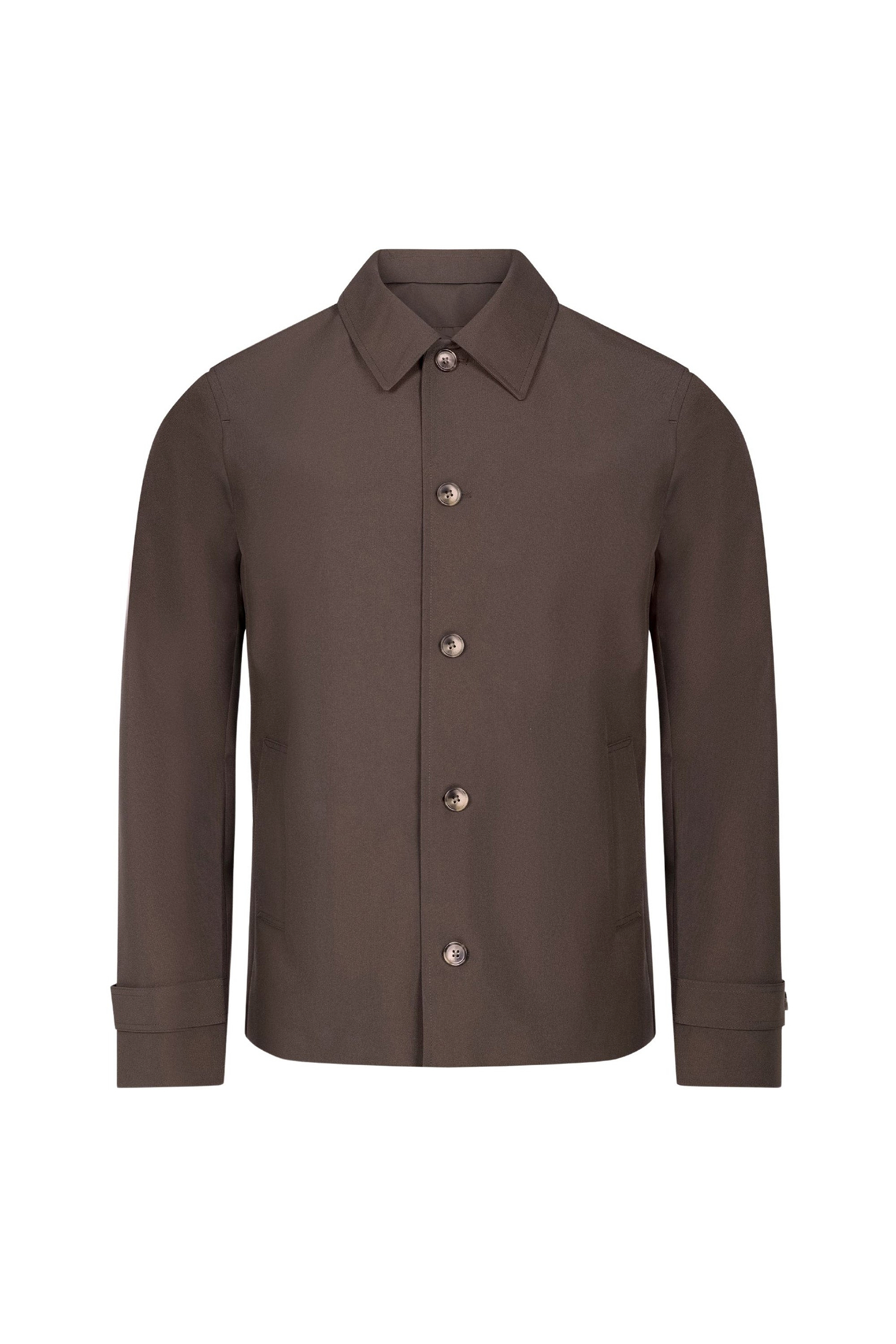 Carlos Trench Jacket - Brown