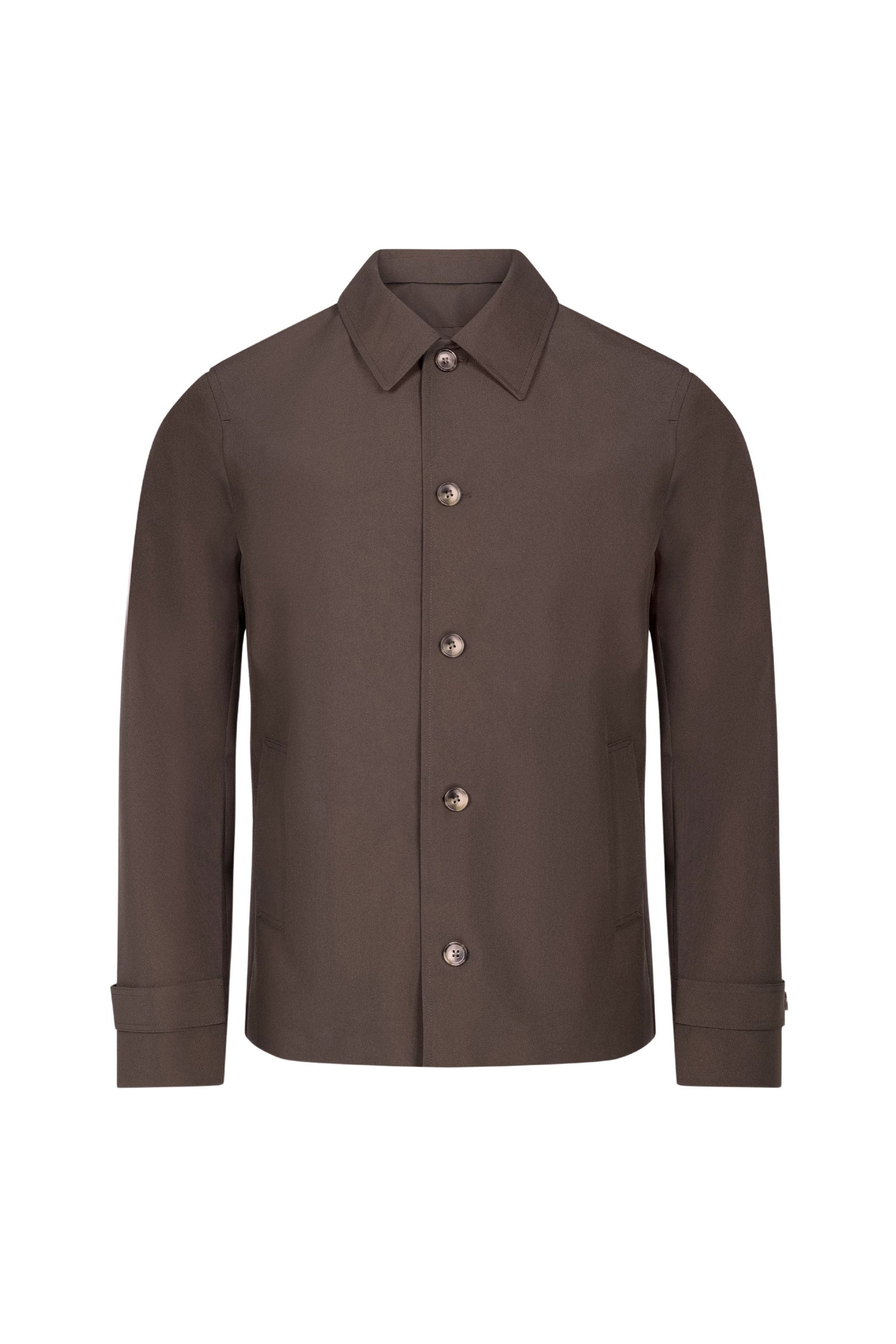 Carlos Trench Jacket - Brown