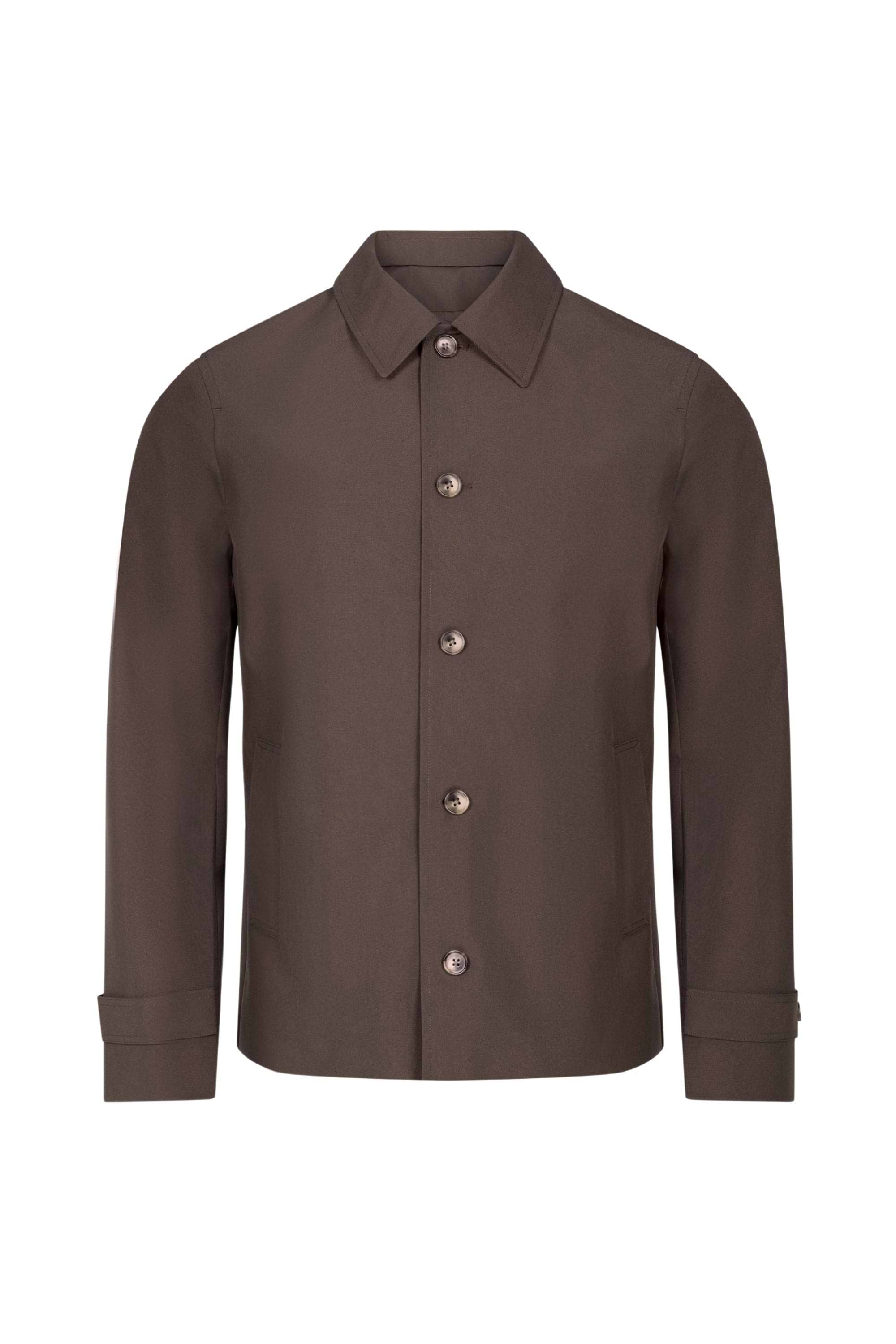 Carlos Trench Jacket - Brown