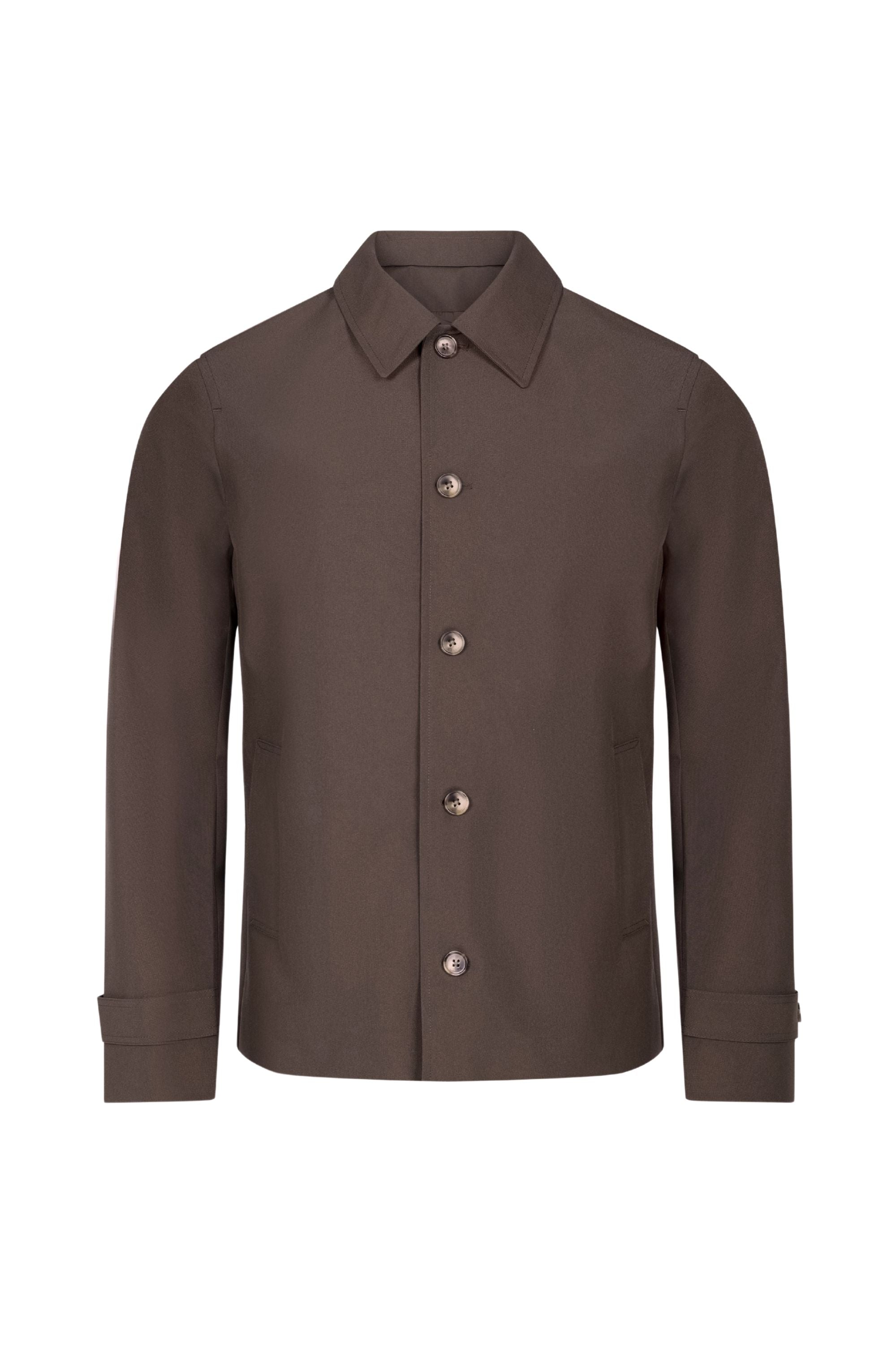 Carlos Trench Jacket - Brown