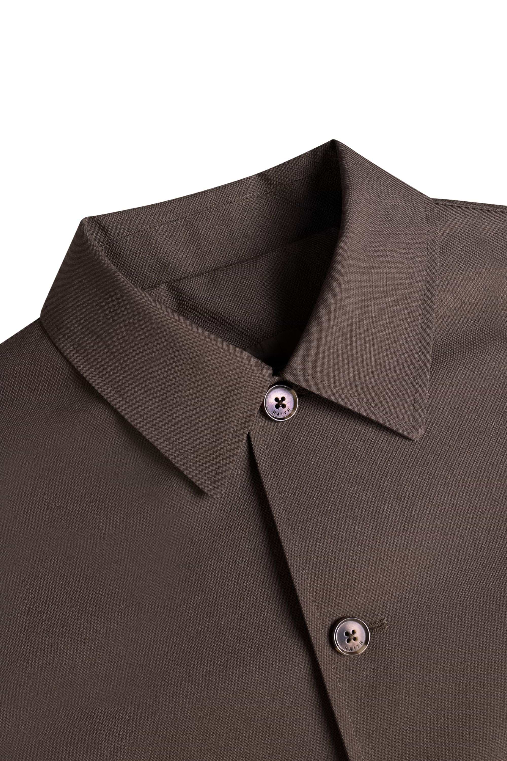 Carlos Trench Jacket - Brown