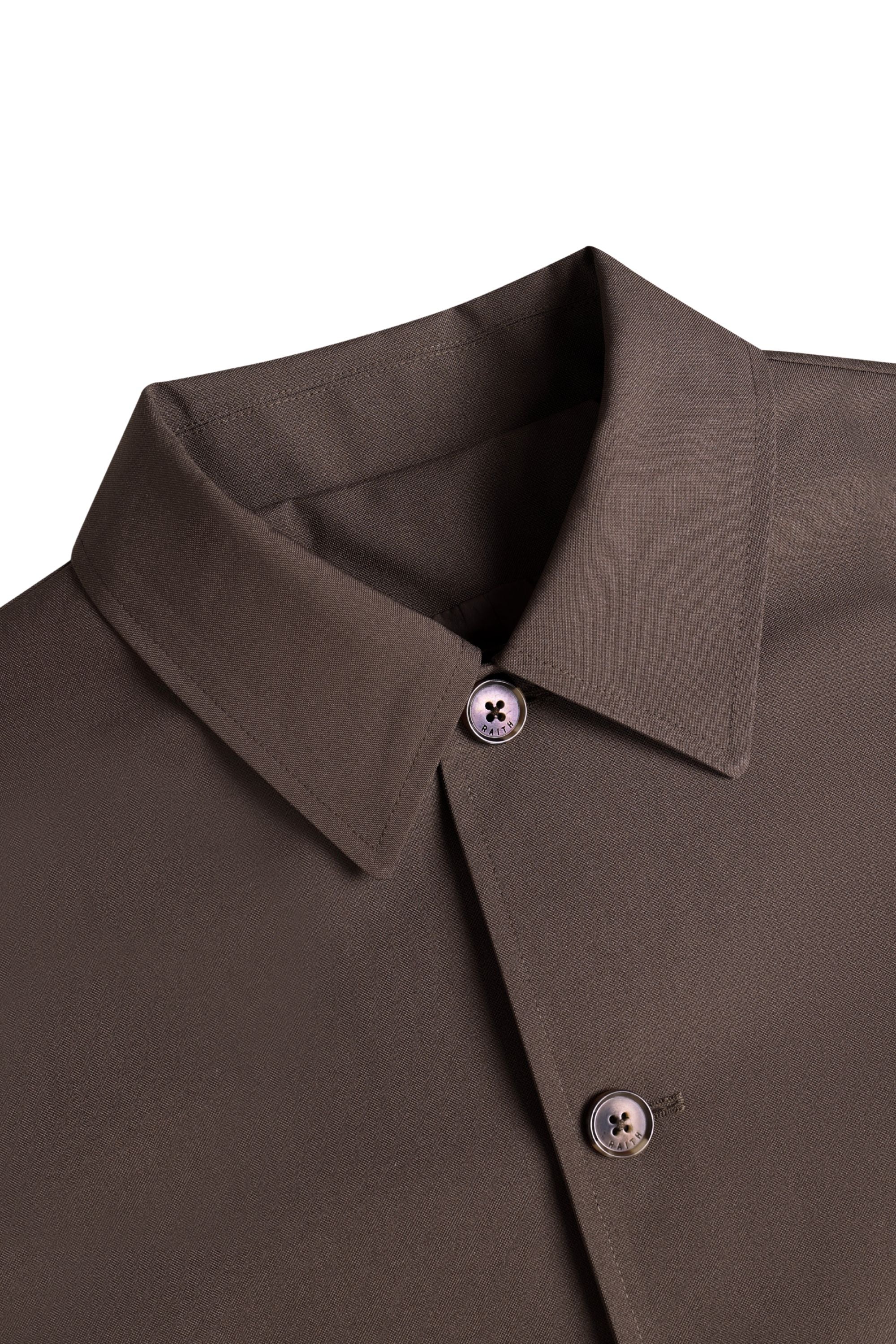 Carlos Trench Jacket - Brown