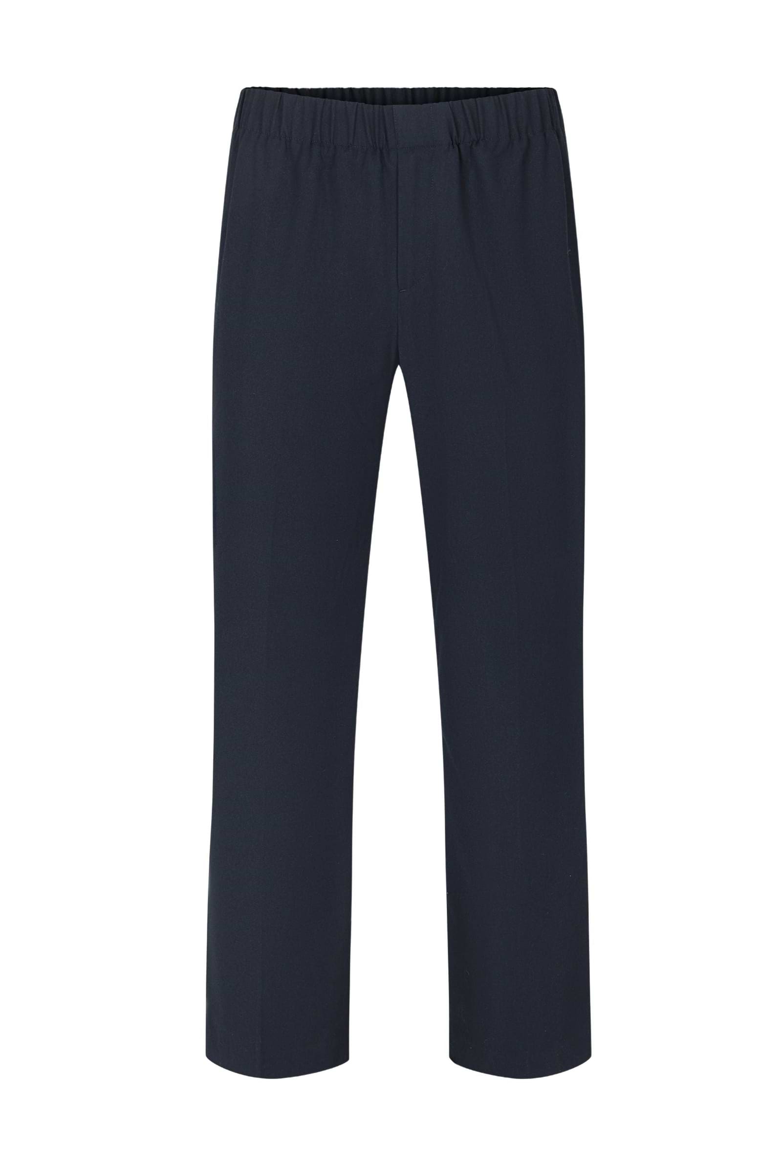 Johan Elasticated Waist Relaxed Fit Trouser - Dark Navy
