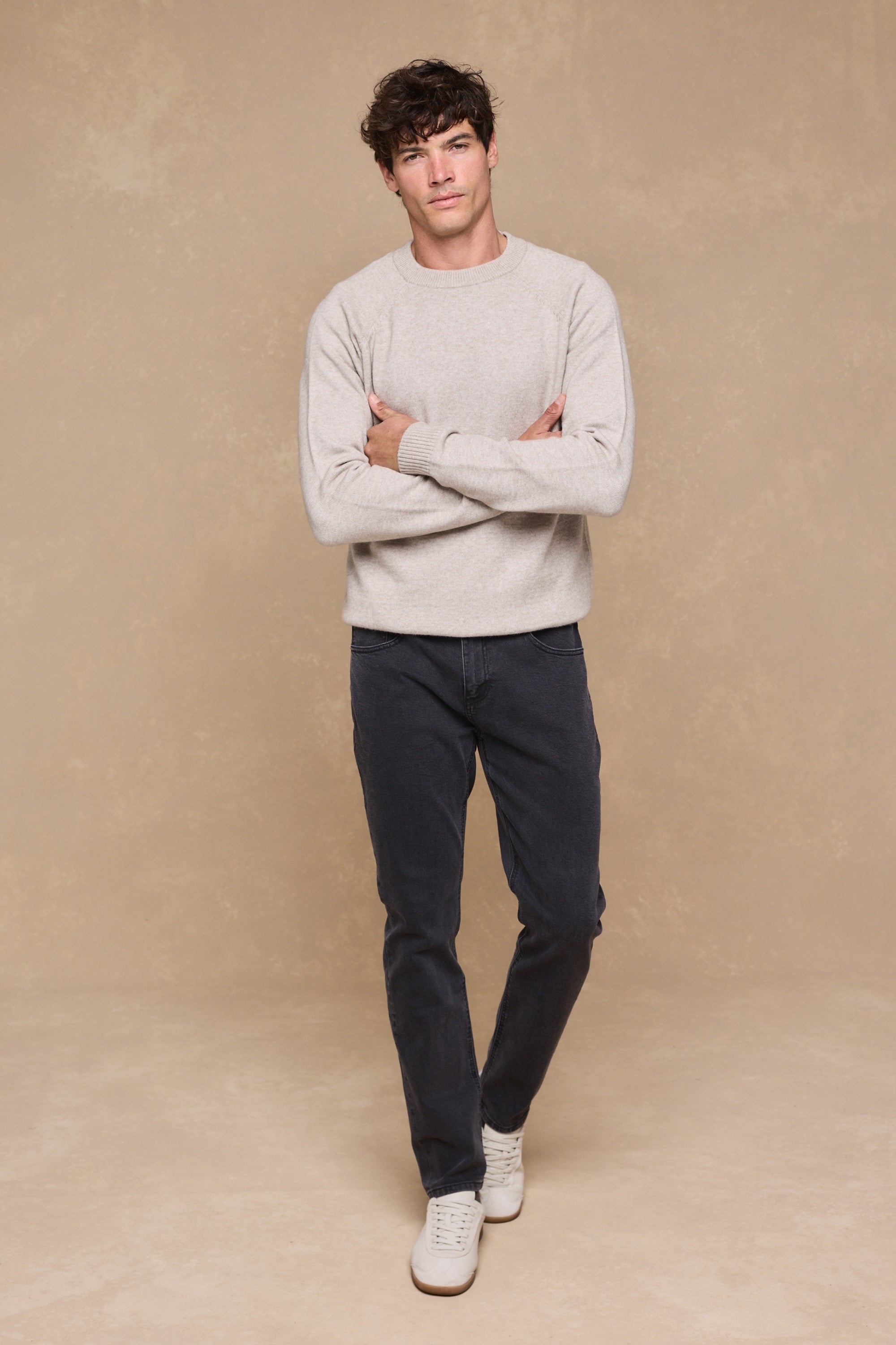 Marco Washed Jean - Light Washed Black