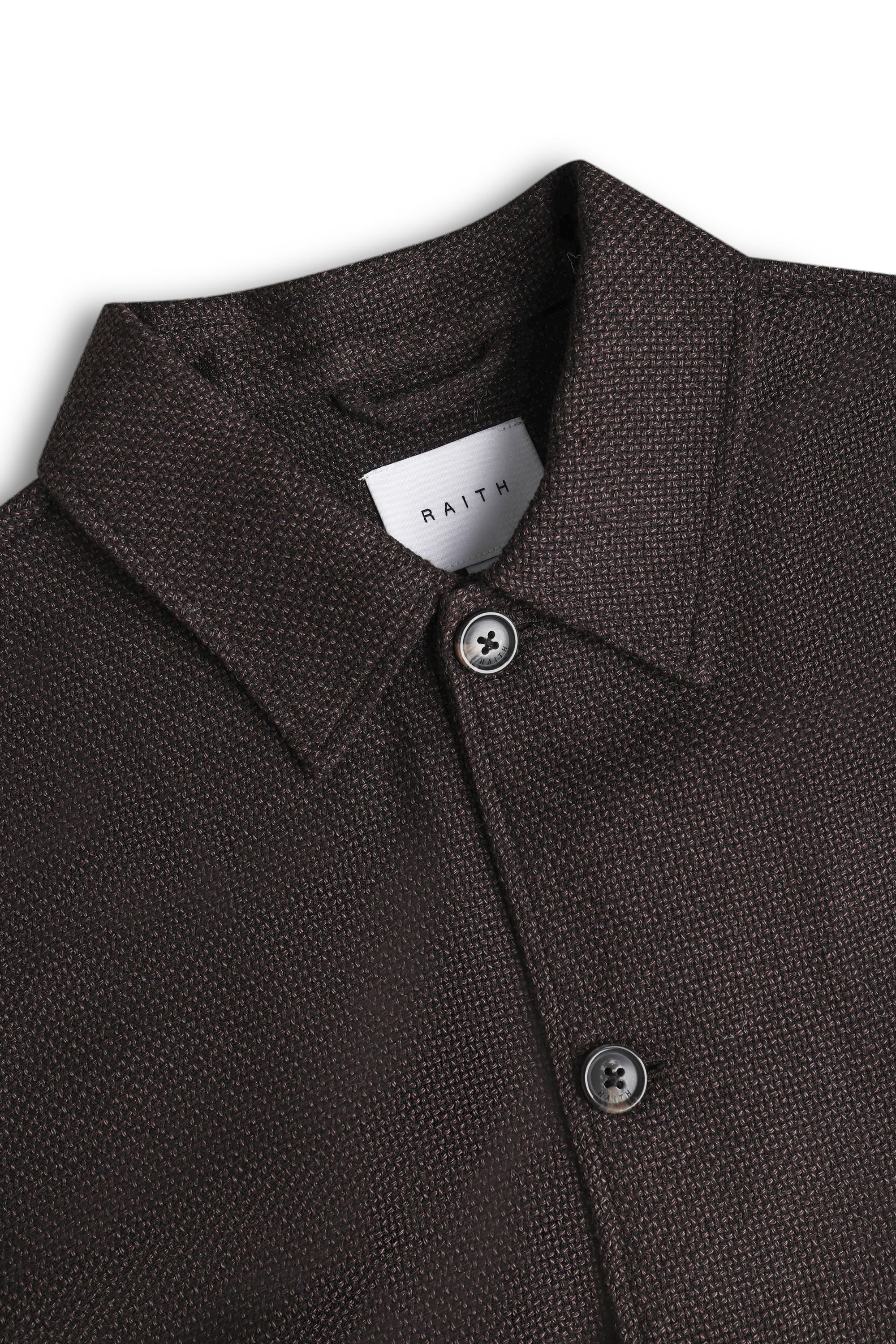 Lawrence Patch Pocket Shacket - Brown