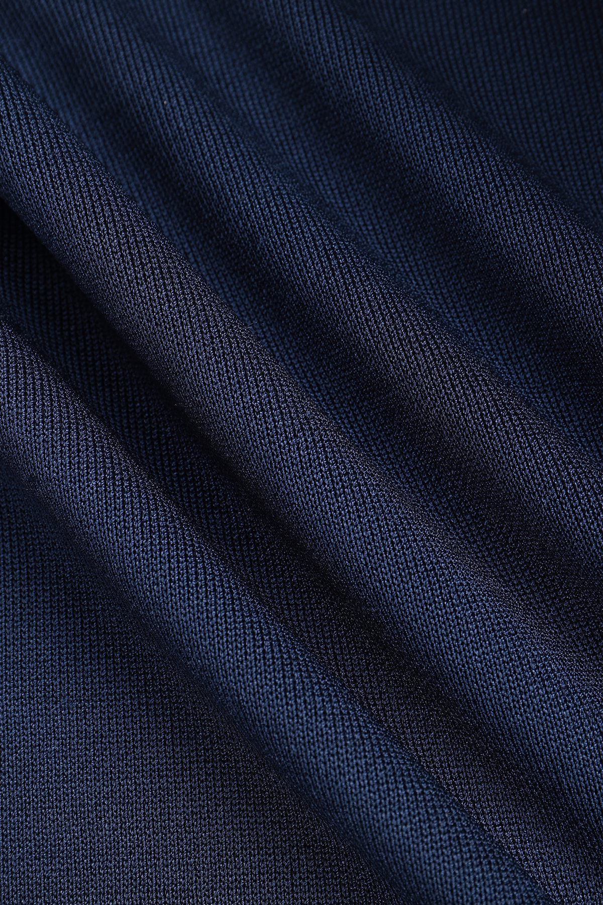 Henry Zip Short Sleeve Polo - Navy