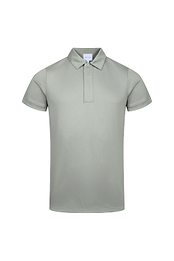 Santi Mercerised Polo Shirt - Light Sage