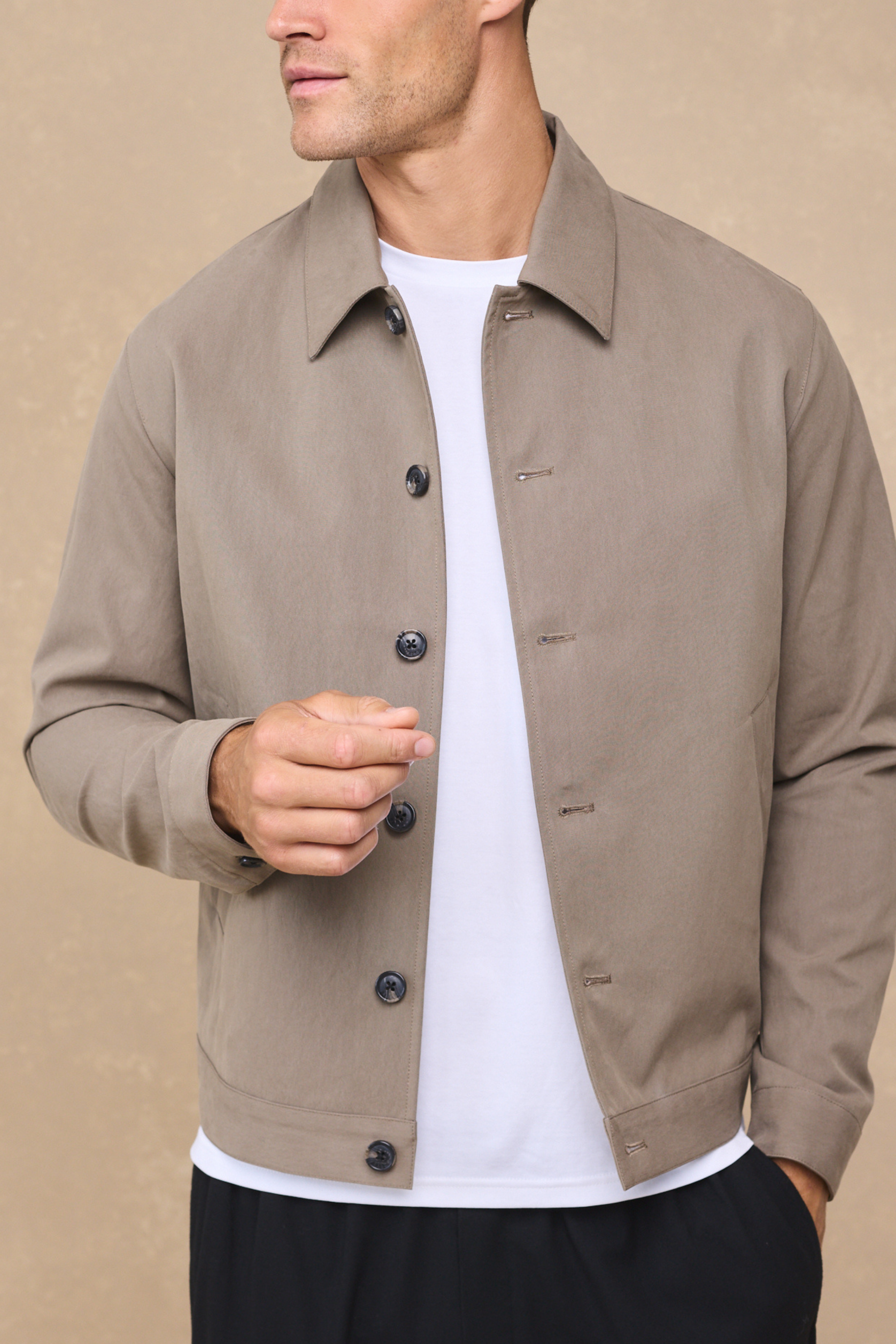 Riccardo Jacket - Taupe