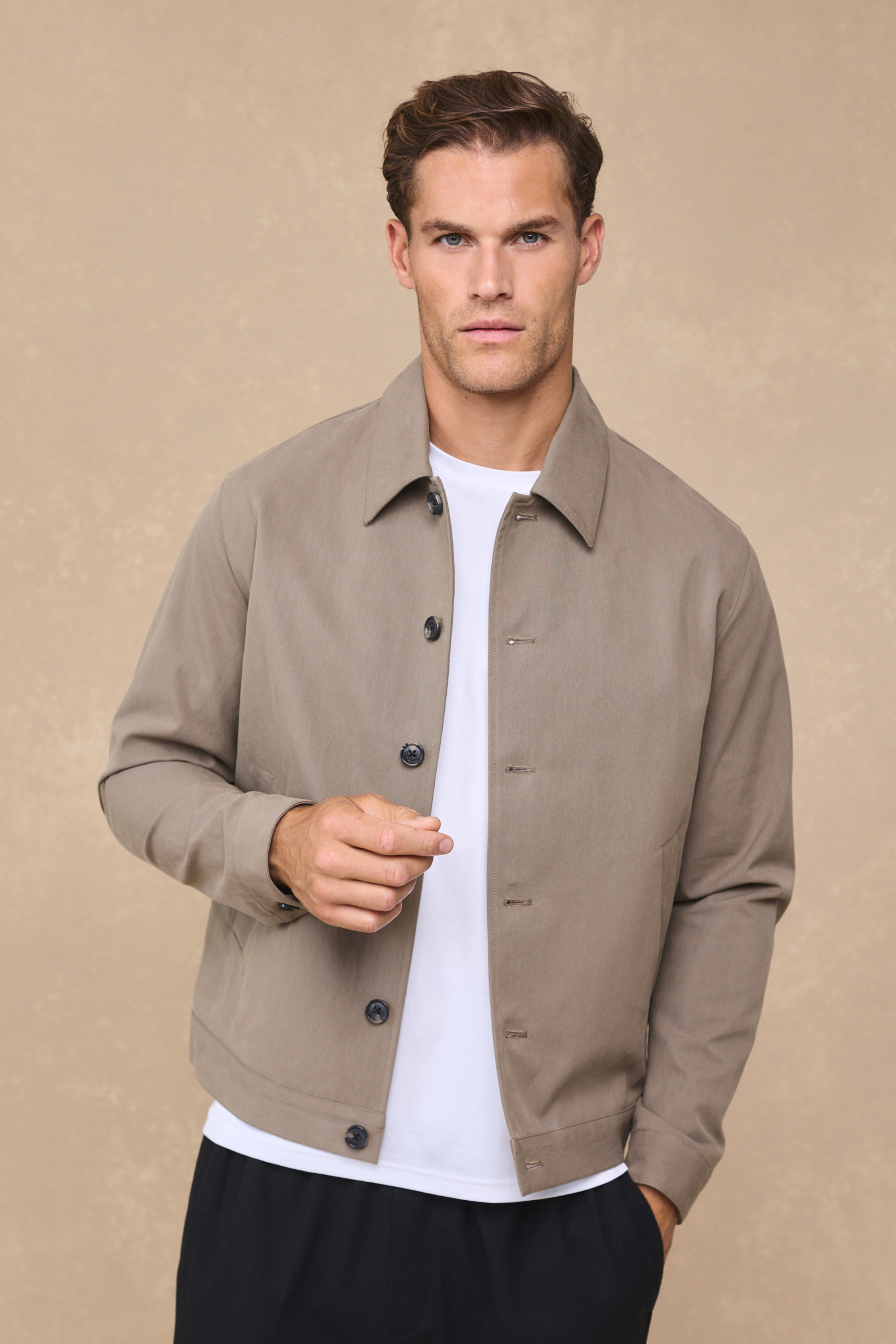 Riccardo Jacket - Taupe
