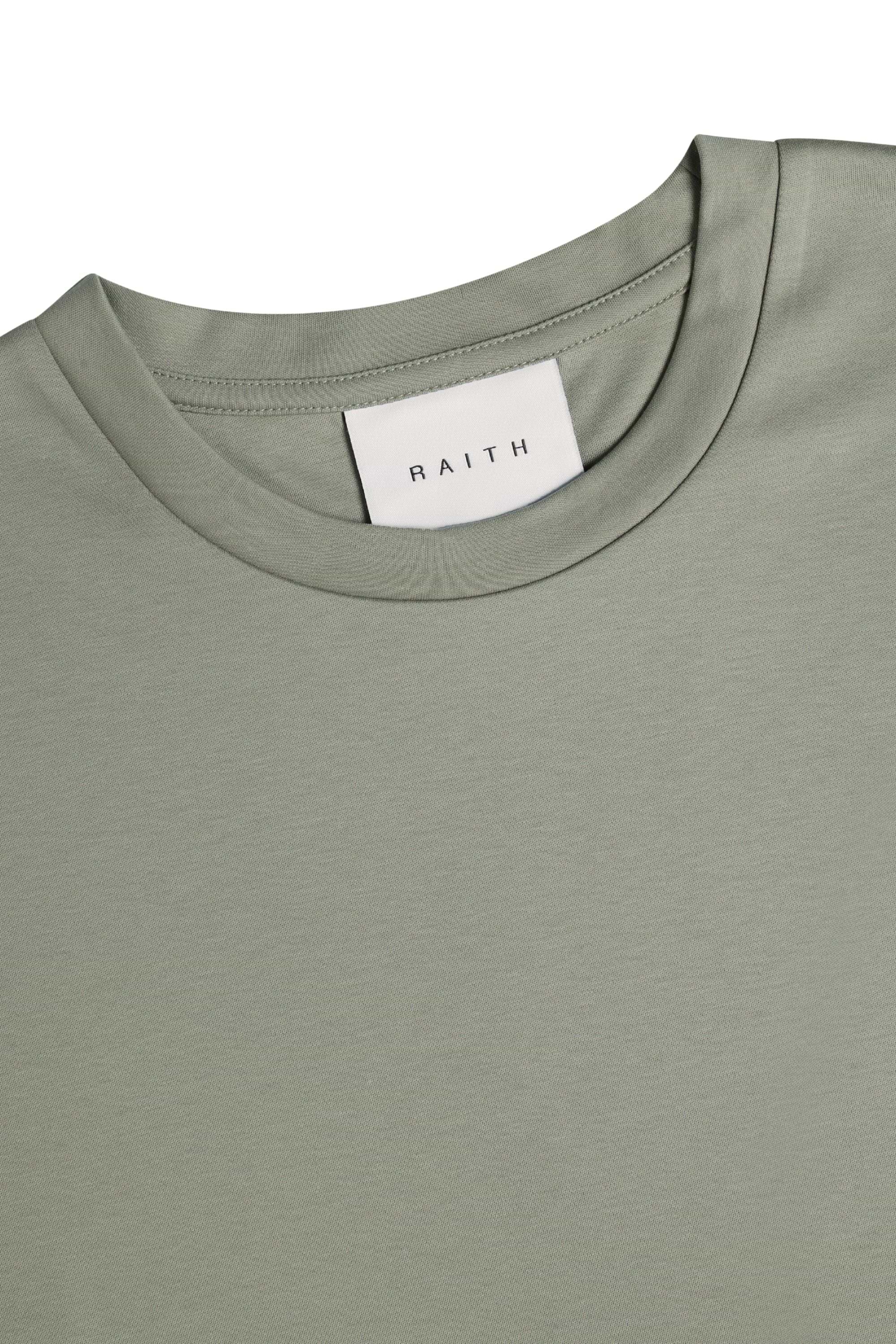 Luxe Mercerised T-Shirt - Light Sage