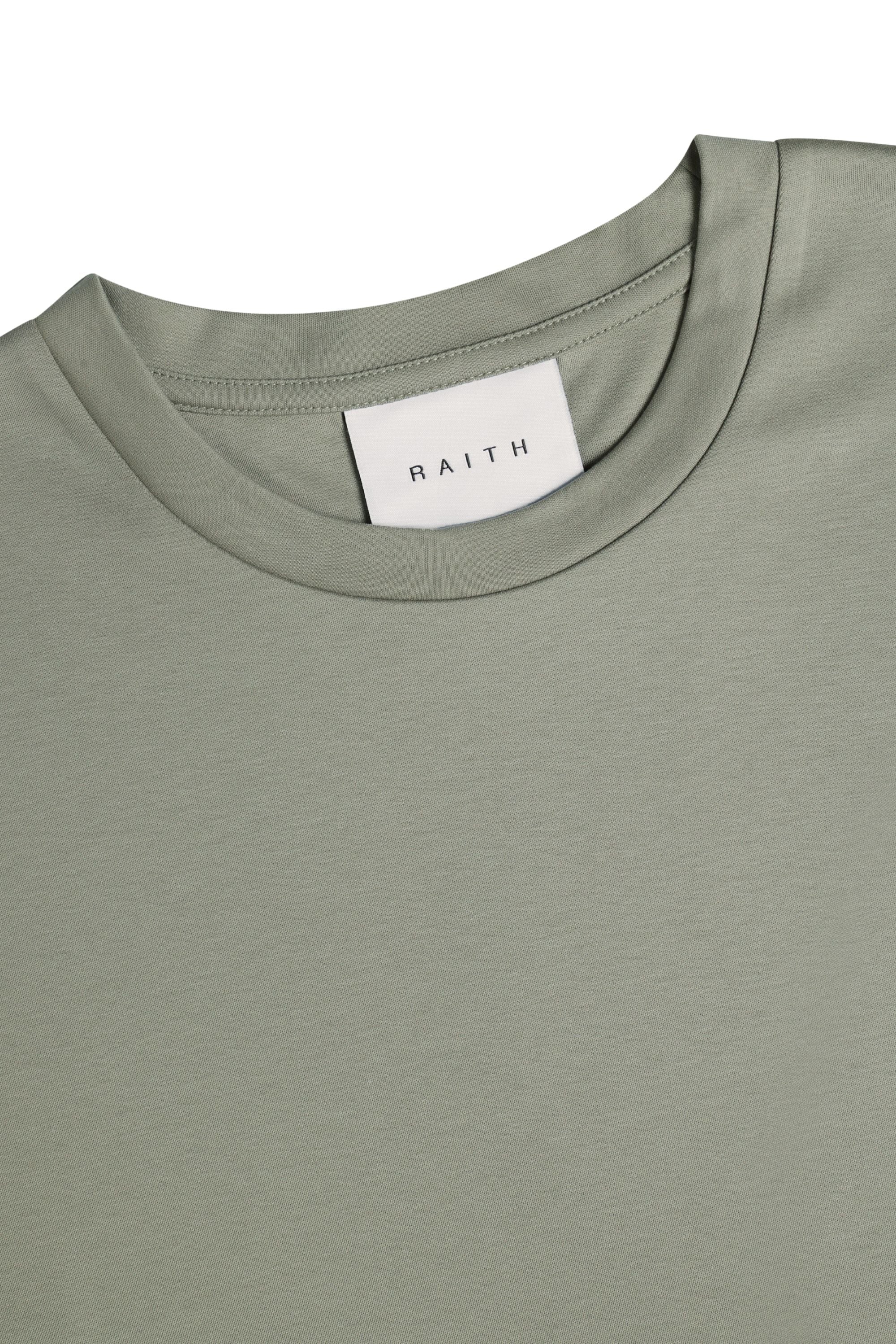 Luxe Mercerised T-Shirt - Light Sage