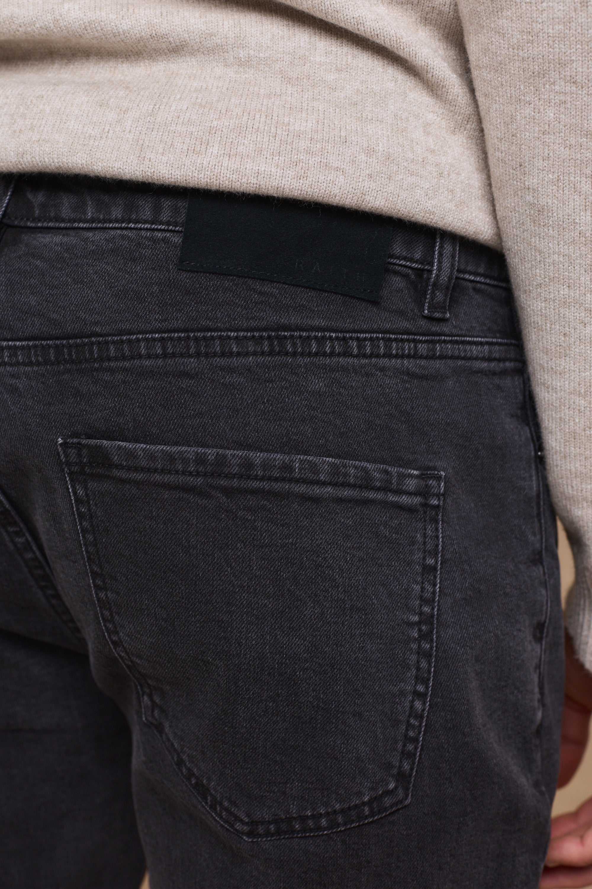 Marco Washed Jean - Light Washed Black