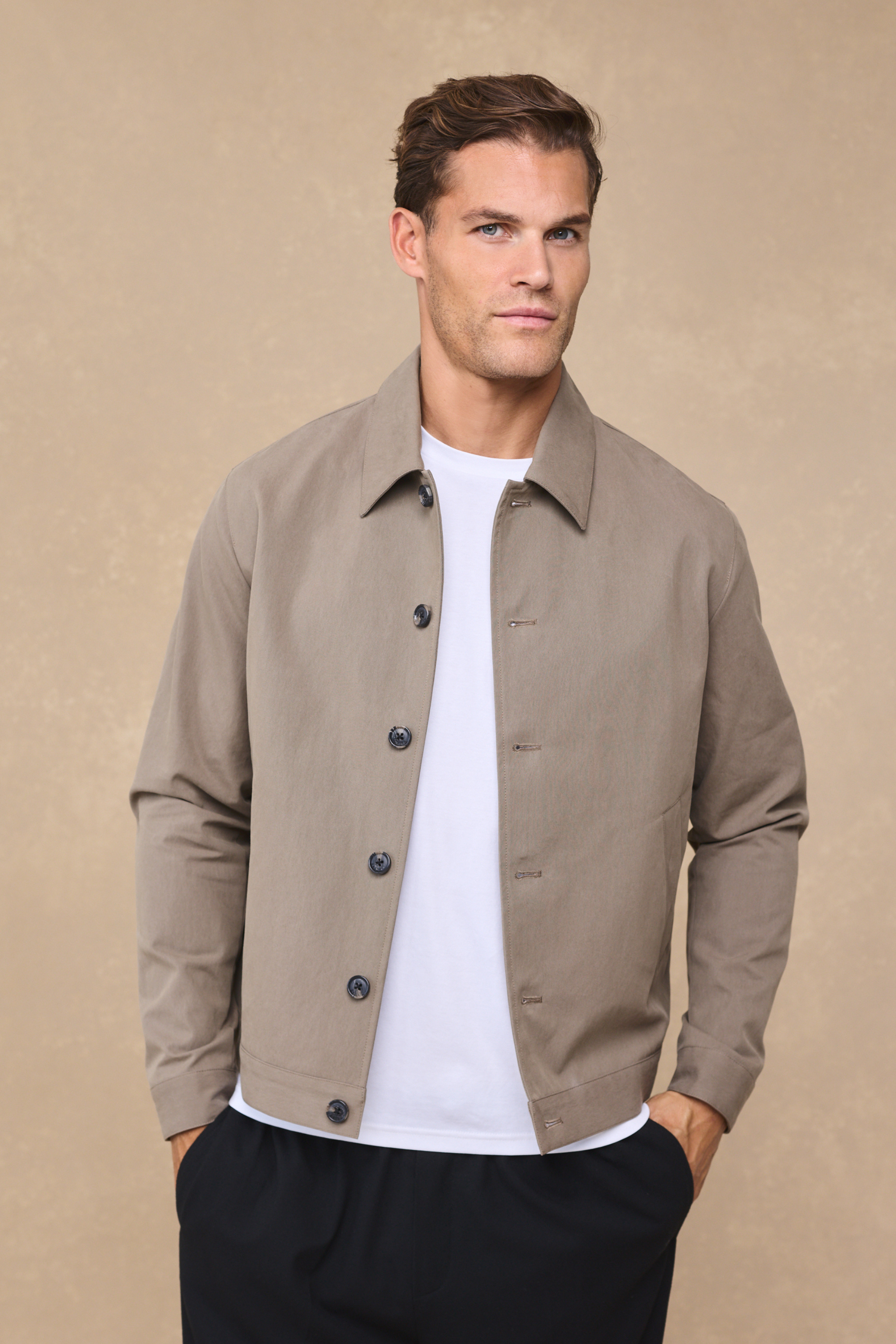 Riccardo Jacket - Taupe