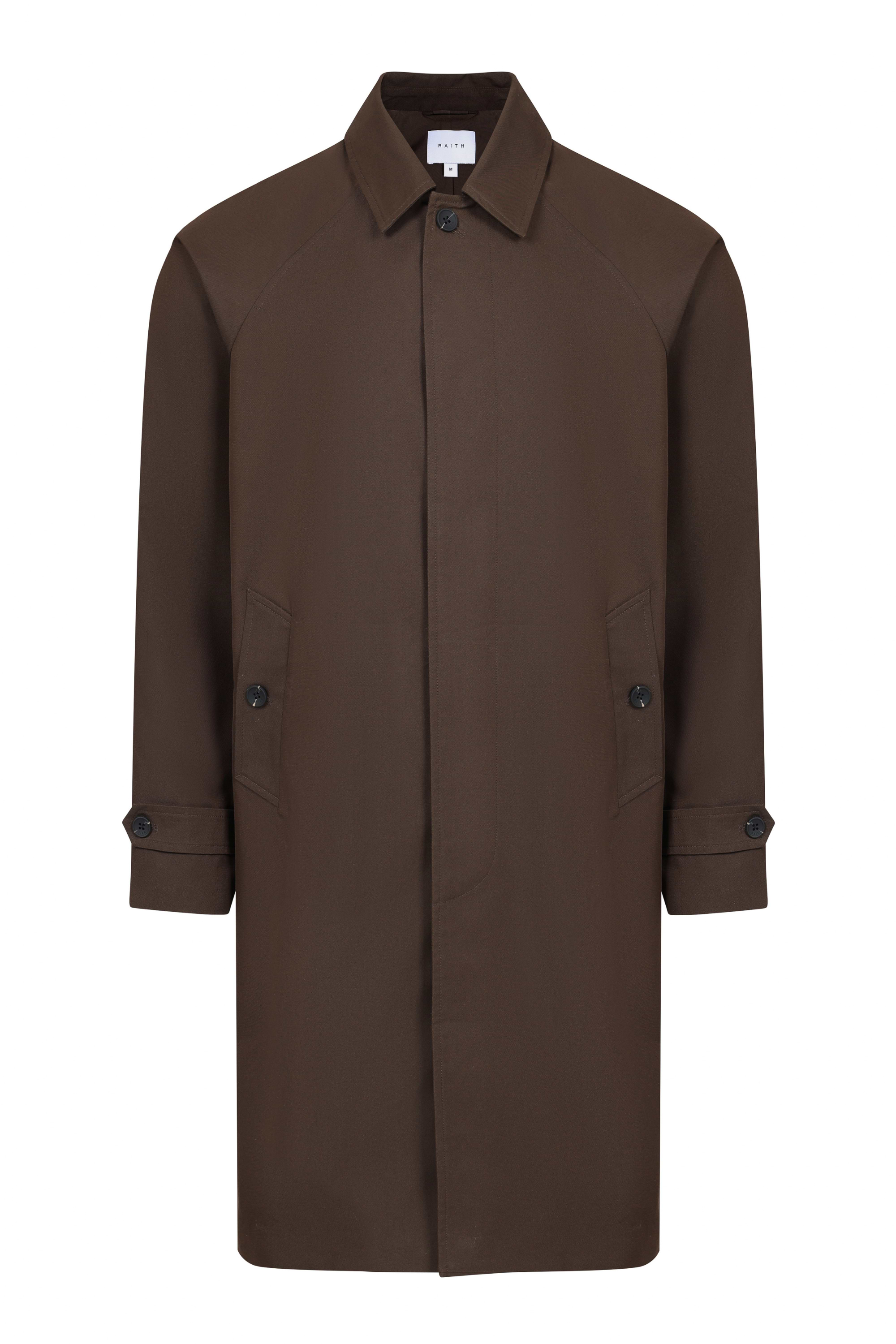 Iver Heavy Cotton Trench - Brown