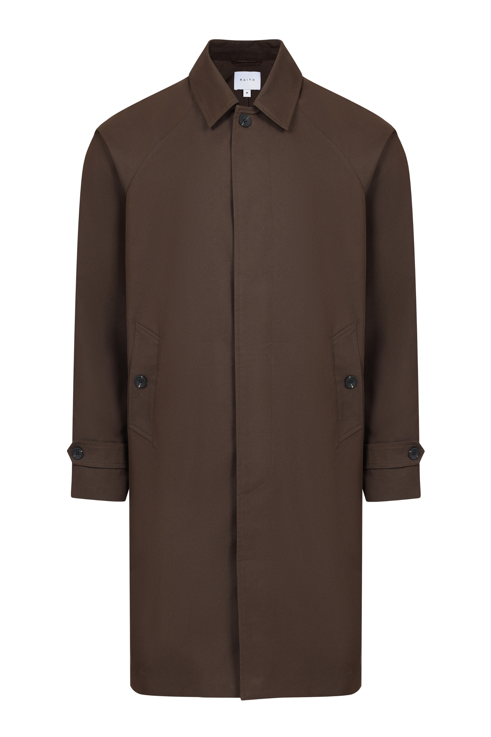 Iver Heavy Cotton Trench - Brown