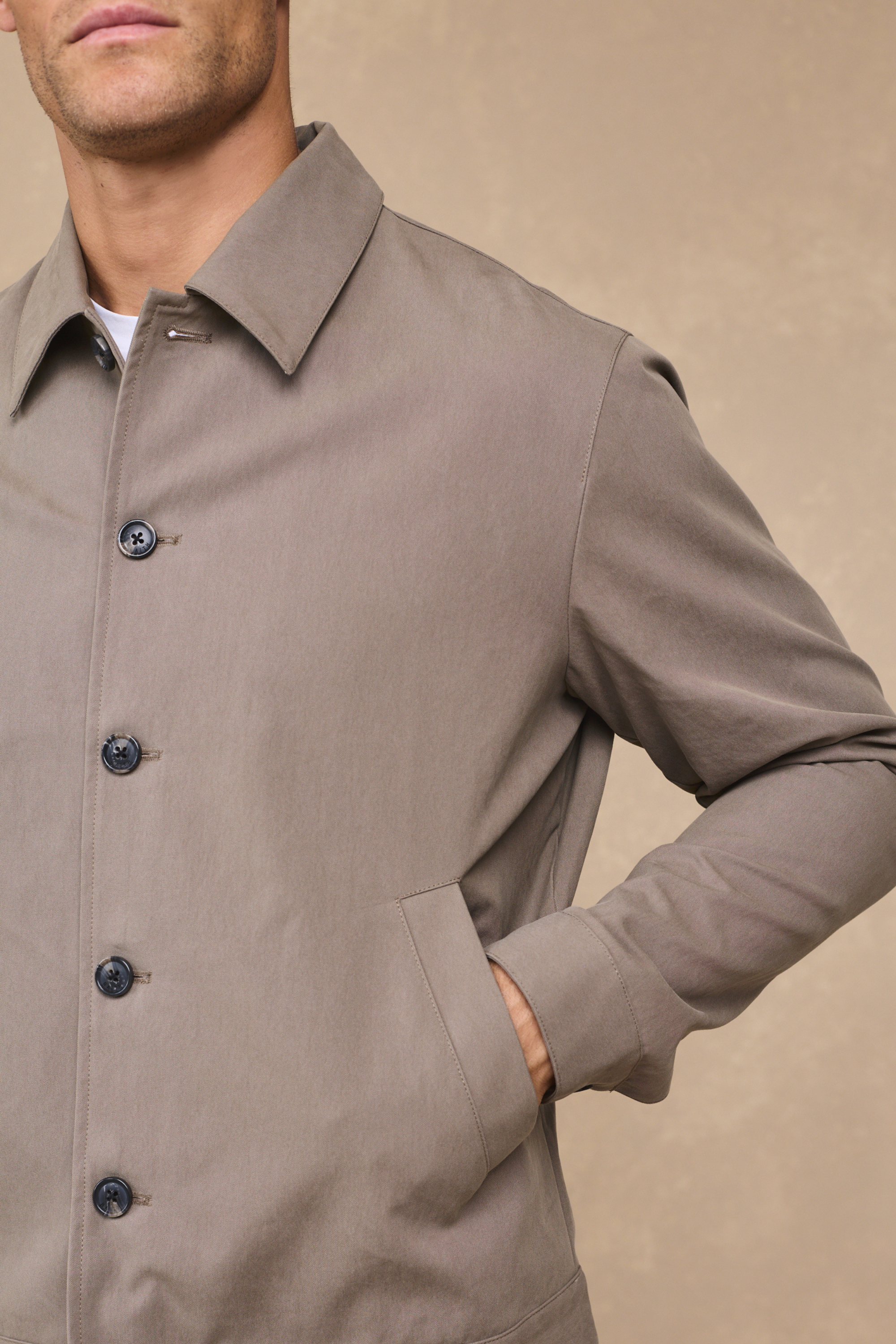 Riccardo Jacket - Taupe