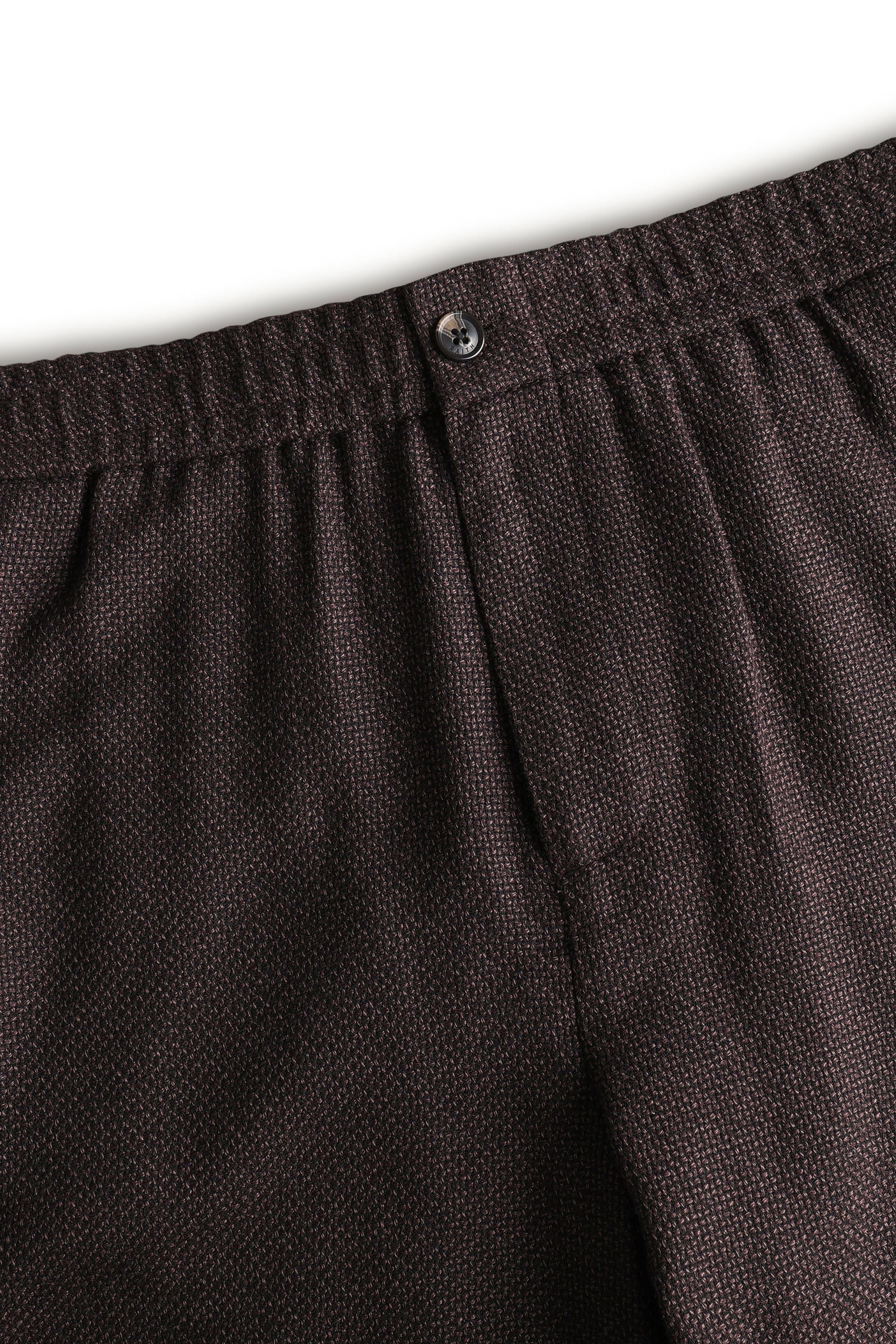 Lawrence Relaxed Fit Panelled Trouser - Brown