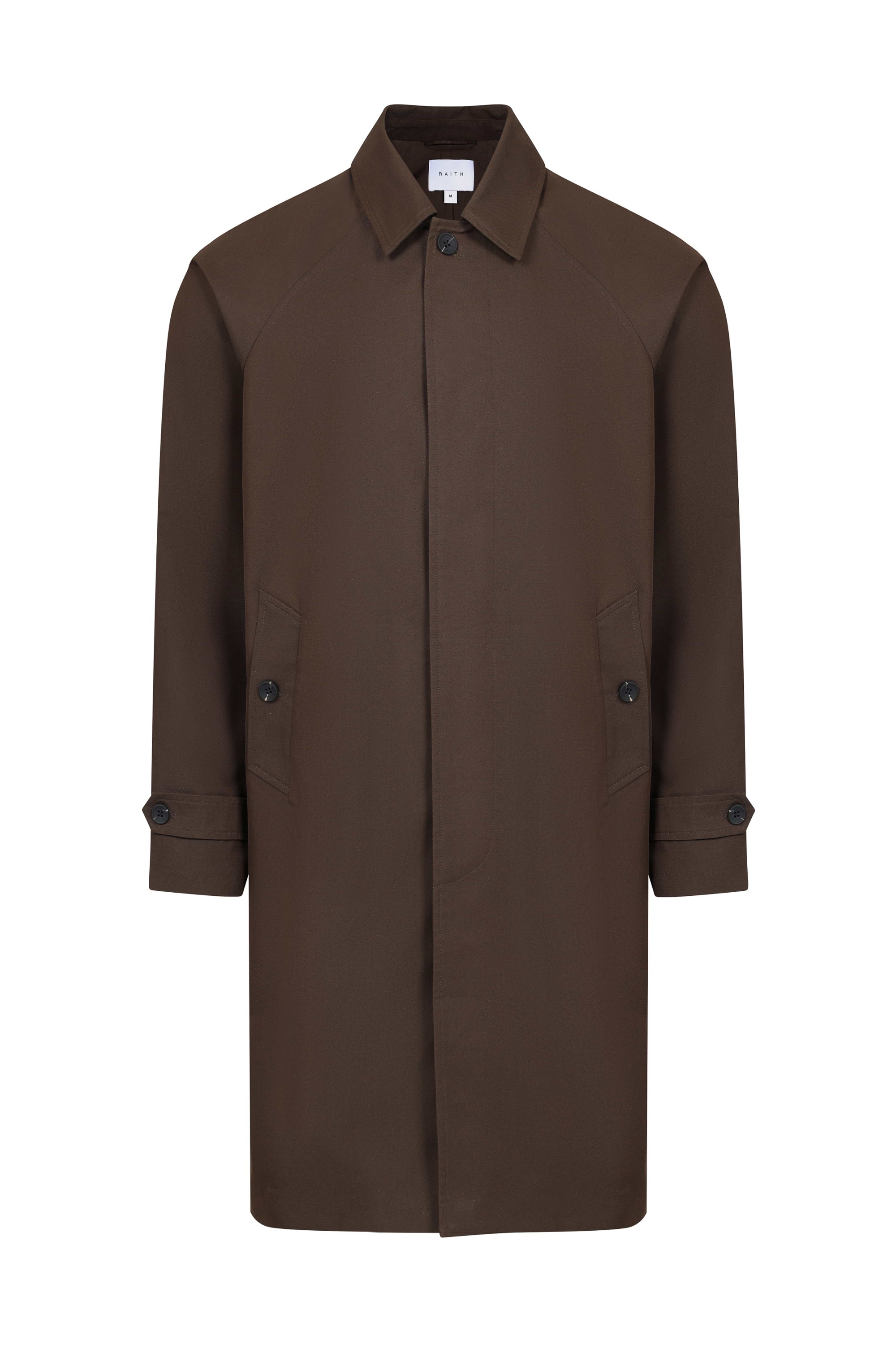 Iver Heavy Cotton Trench - Brown