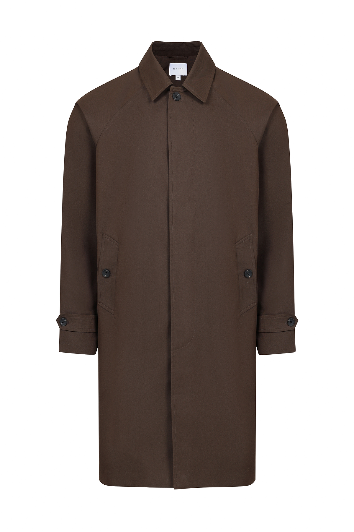Iver Heavy Cotton Trench - Brown