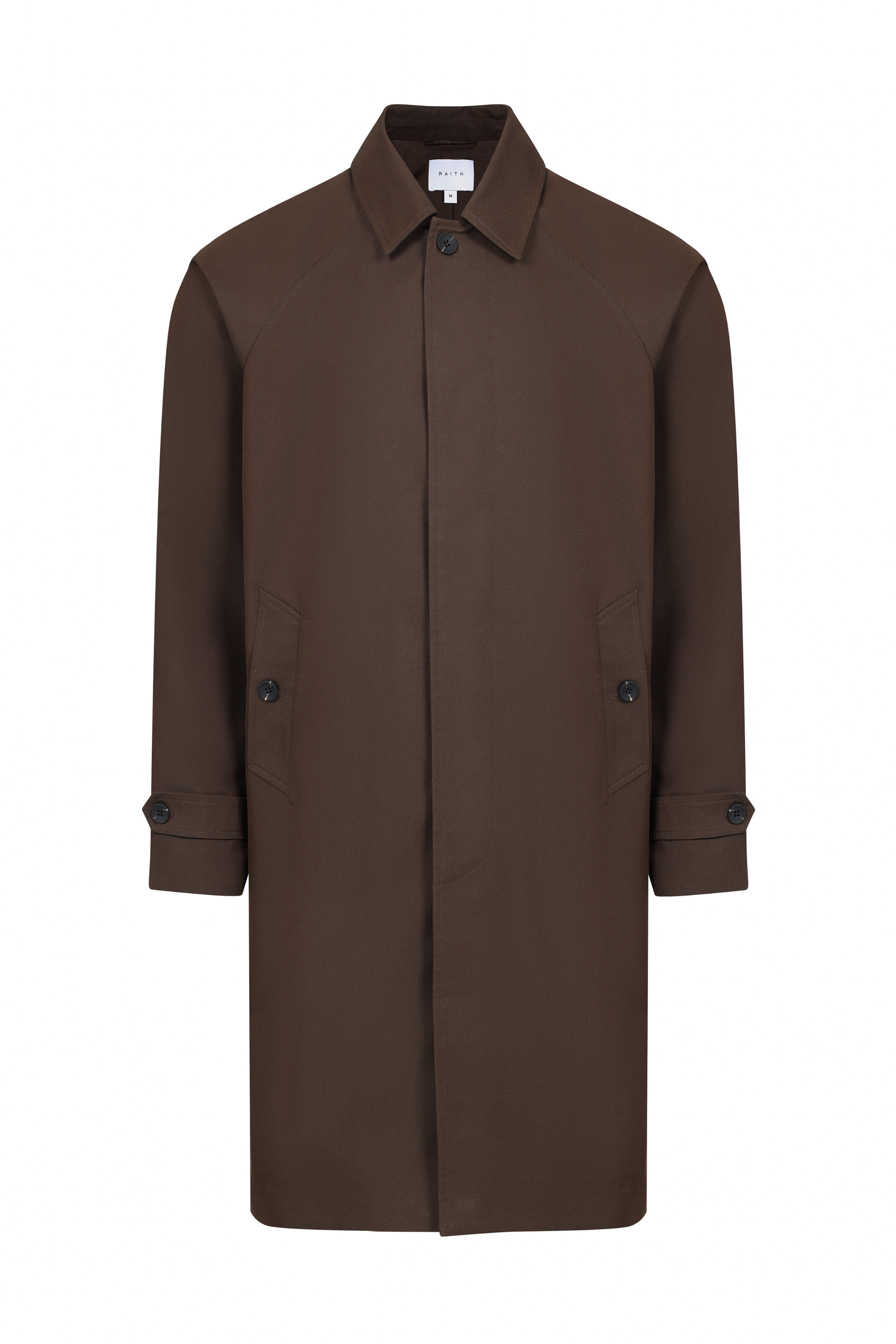 Iver Heavy Cotton Trench - Brown