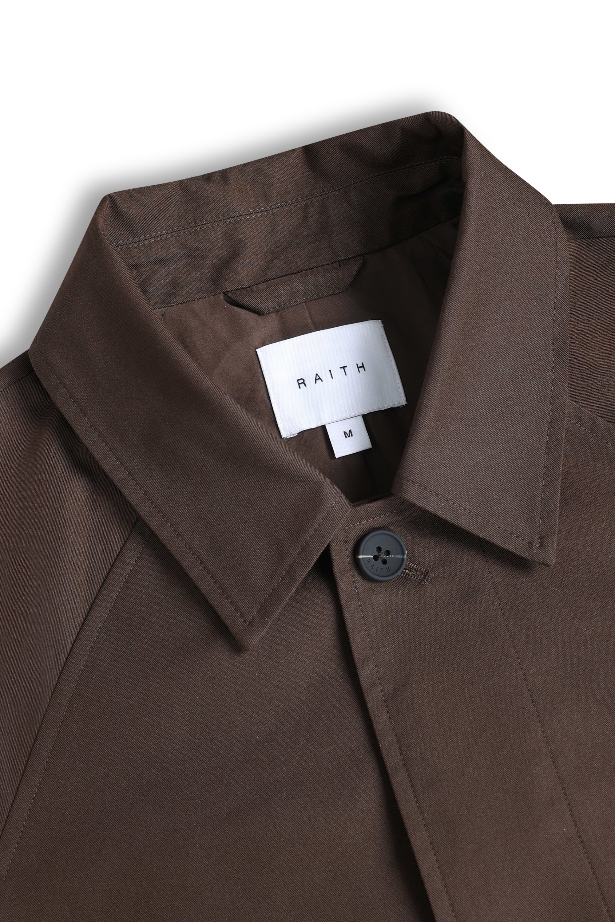 Iver Heavy Cotton Trench - Brown