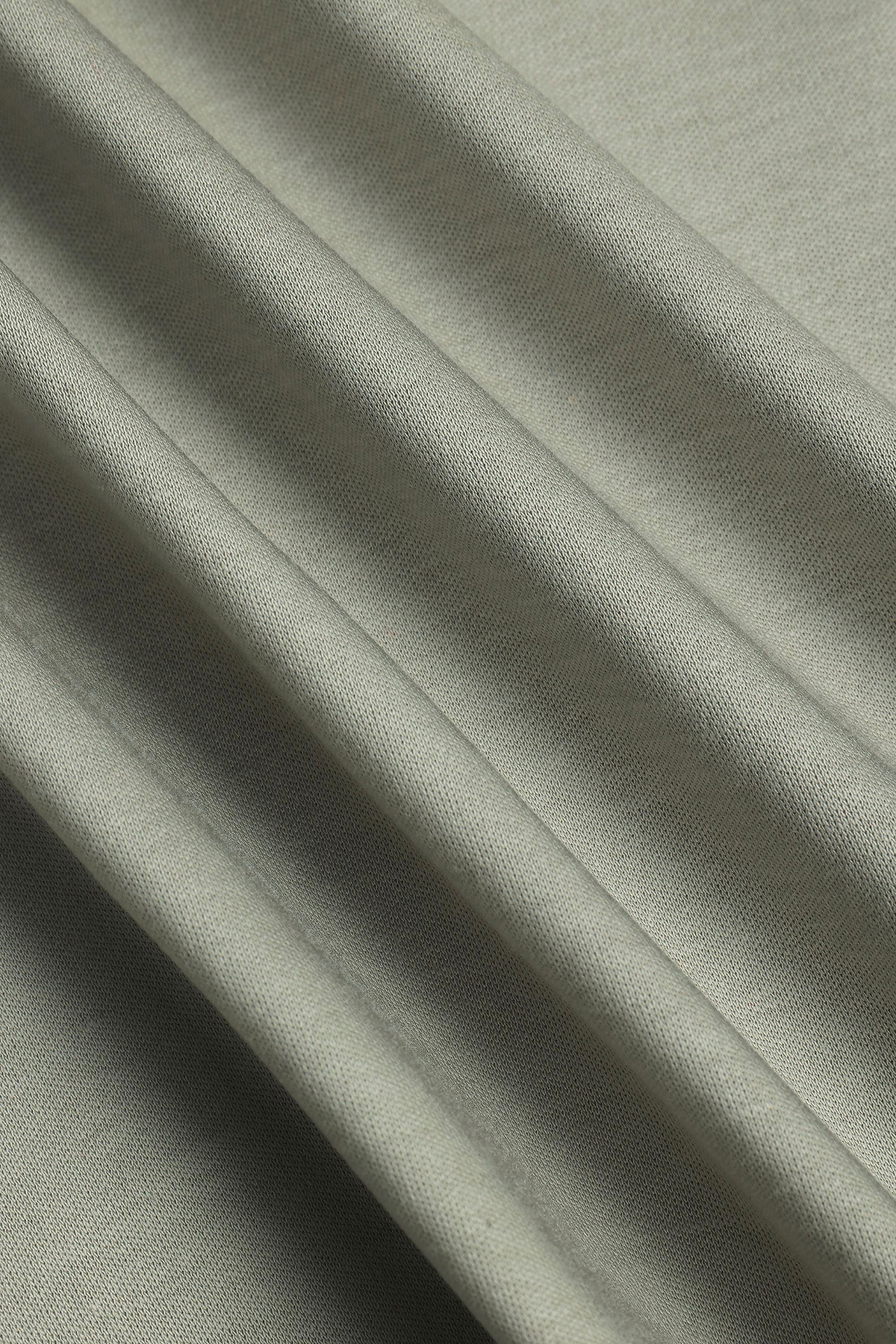 Luxe Mercerised T-Shirt - Light Sage