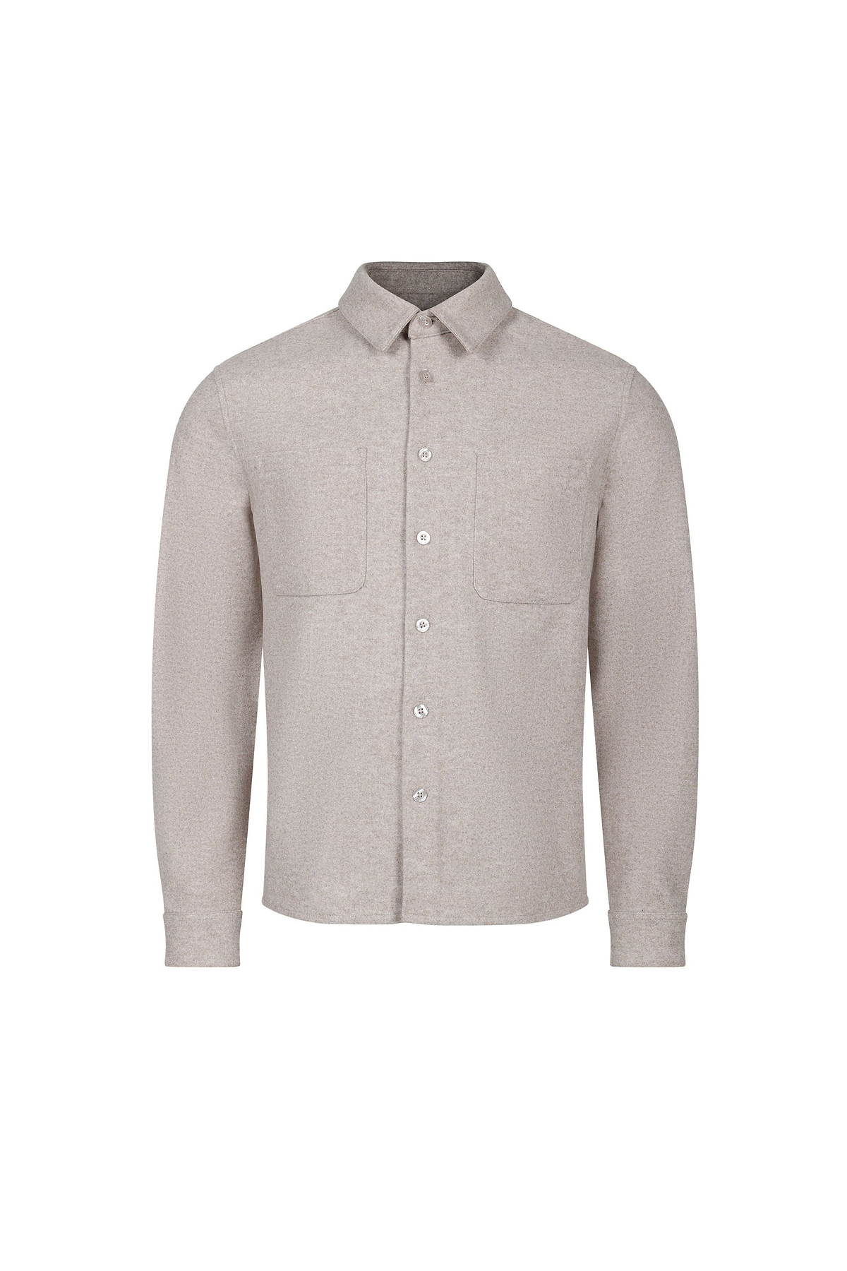 Leonardo Melton Shirt - Oatmeal