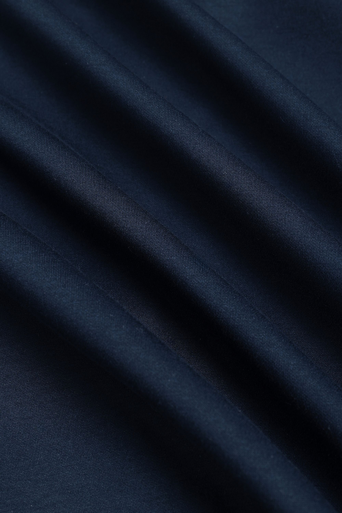Luxe Zip Through Jacket - Navy