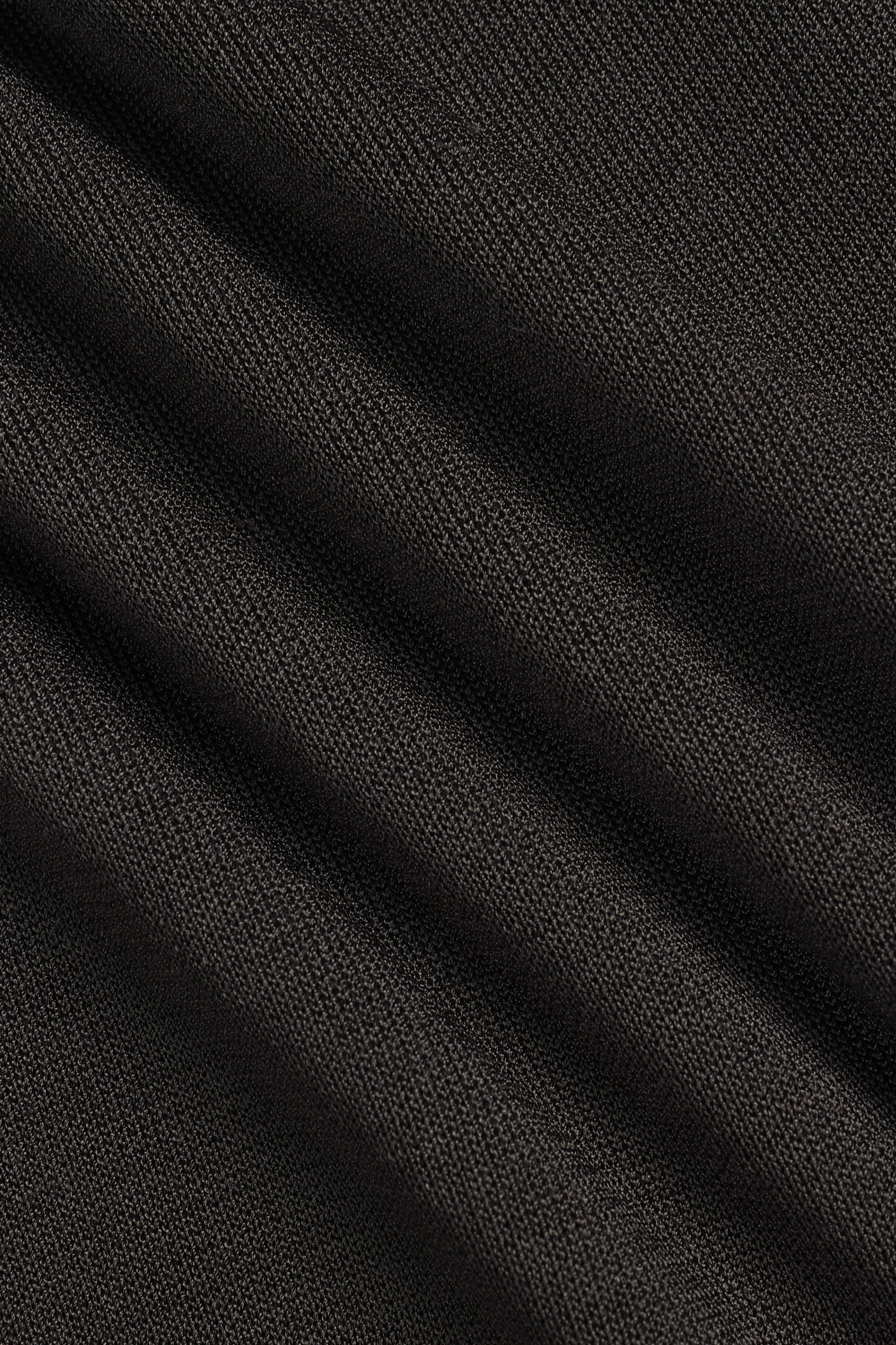 Privida Open Collar Polo - Brown