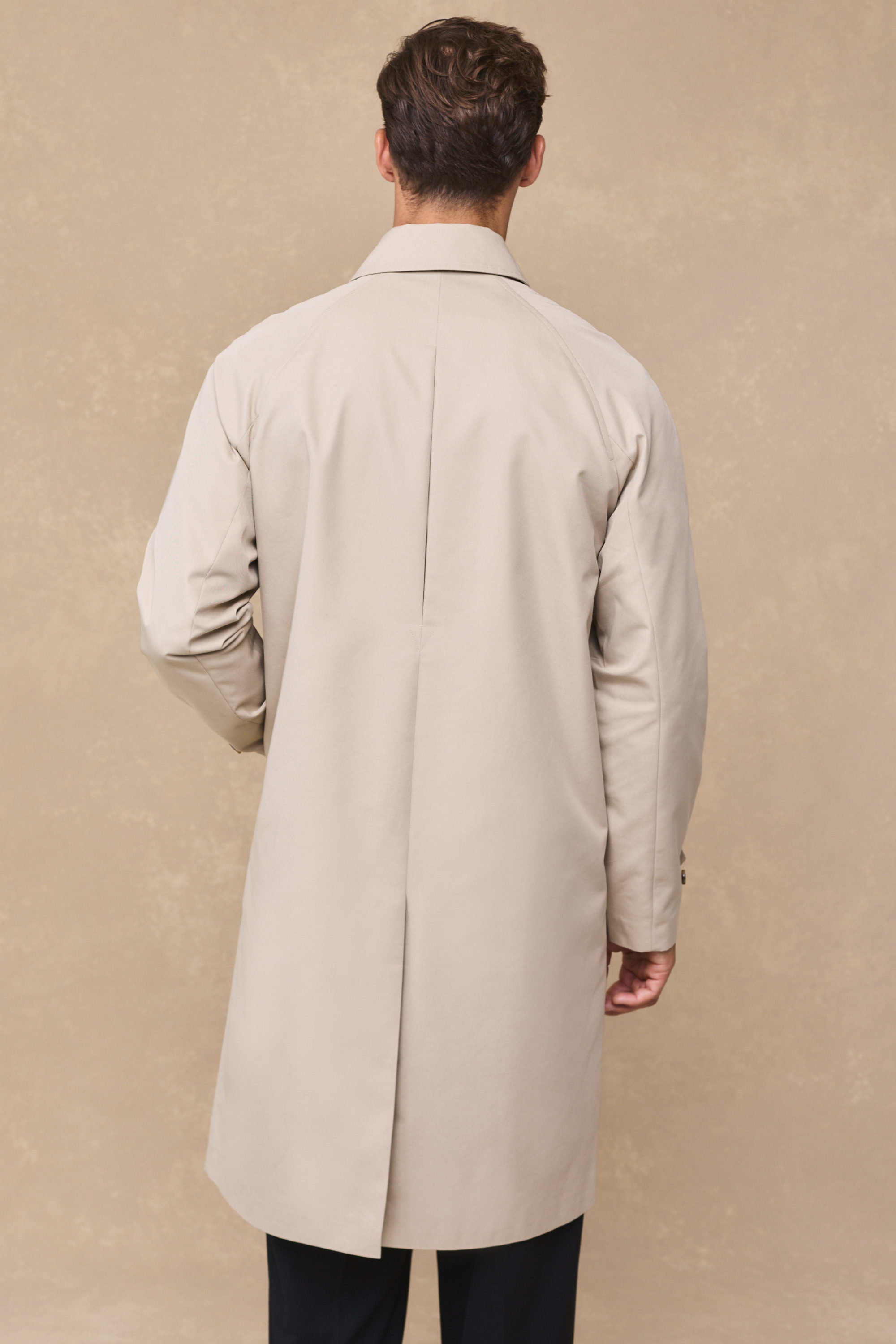 Iver Heavy Cotton Trench - Beige