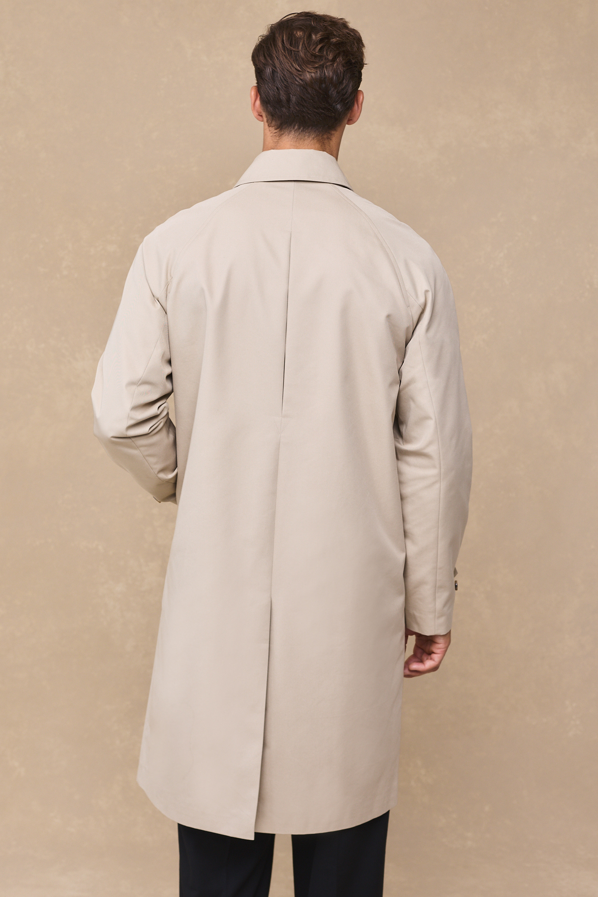 Iver Heavy Cotton Trench - Beige