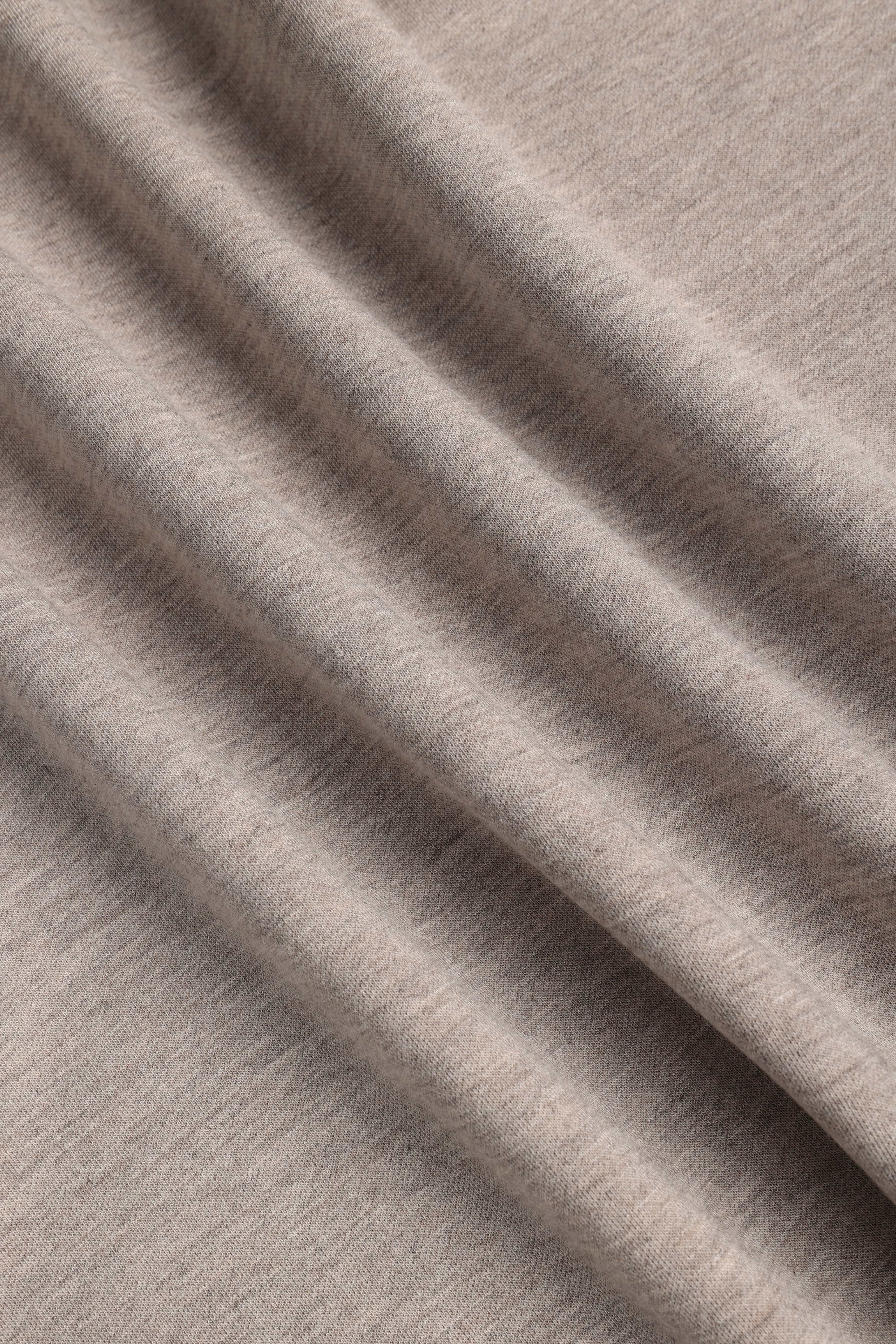 Long Sleeve Relaxed T-Shirt - Oatmeal Marl