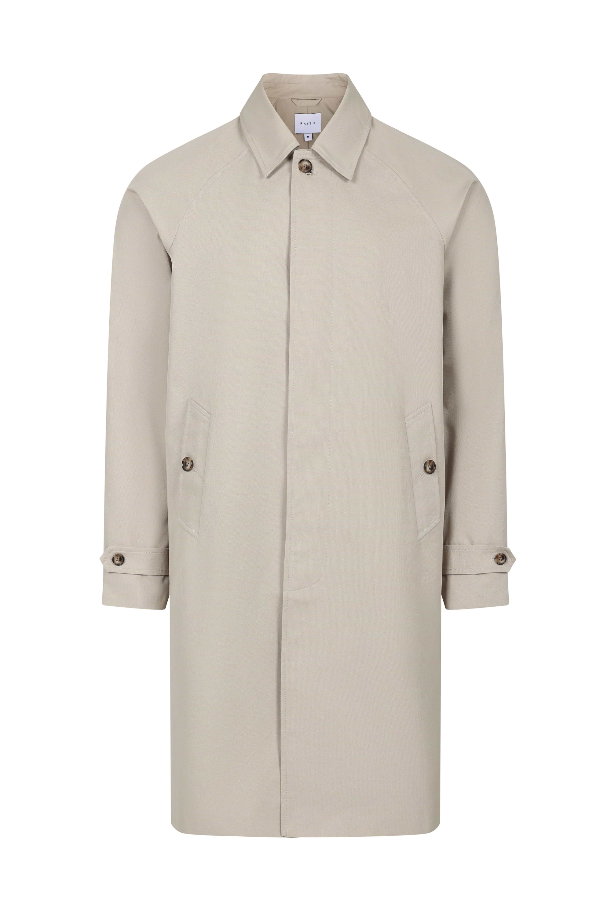 Iver Heavy Cotton Trench - Beige