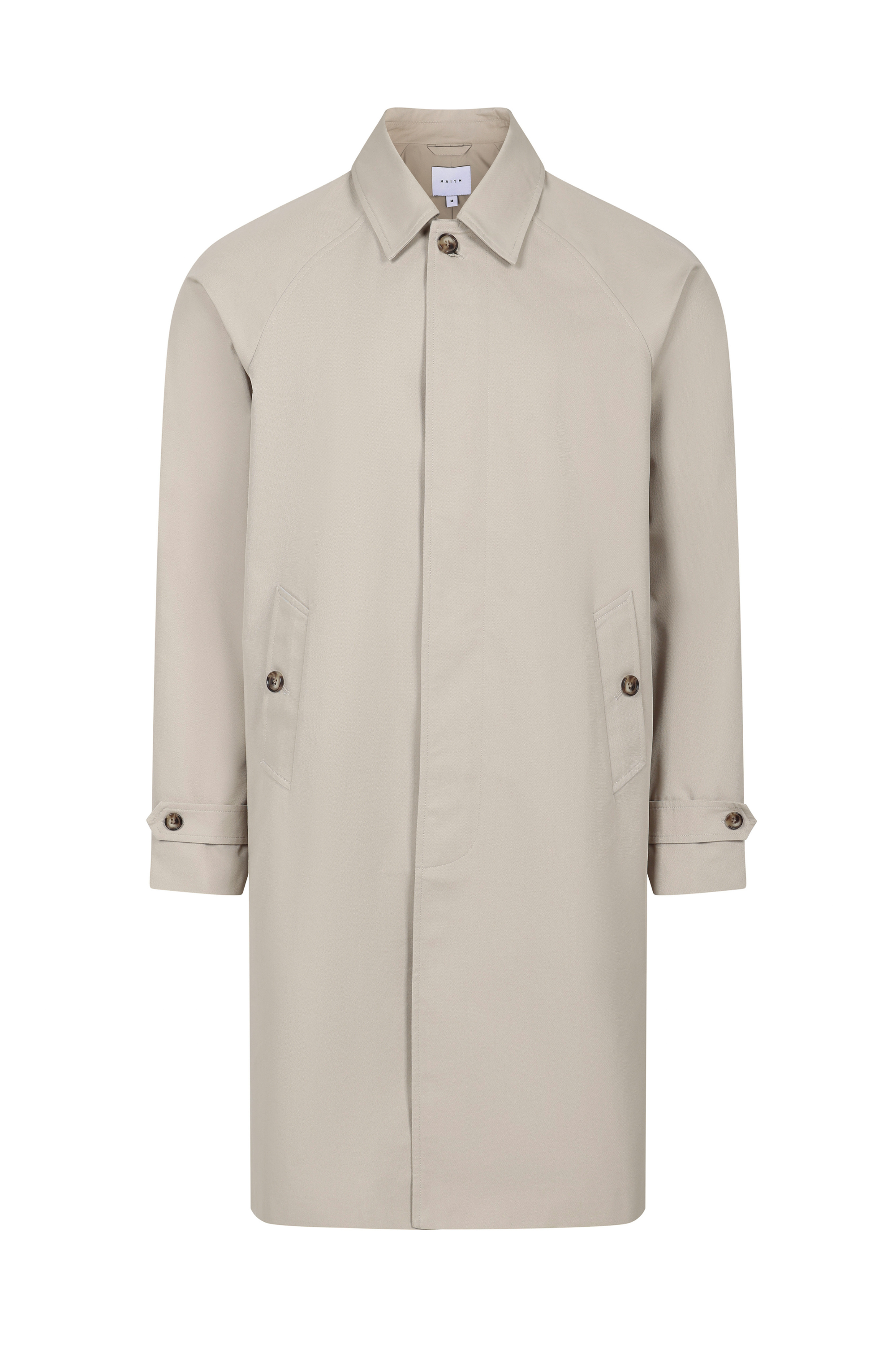Iver Heavy Cotton Trench - Beige