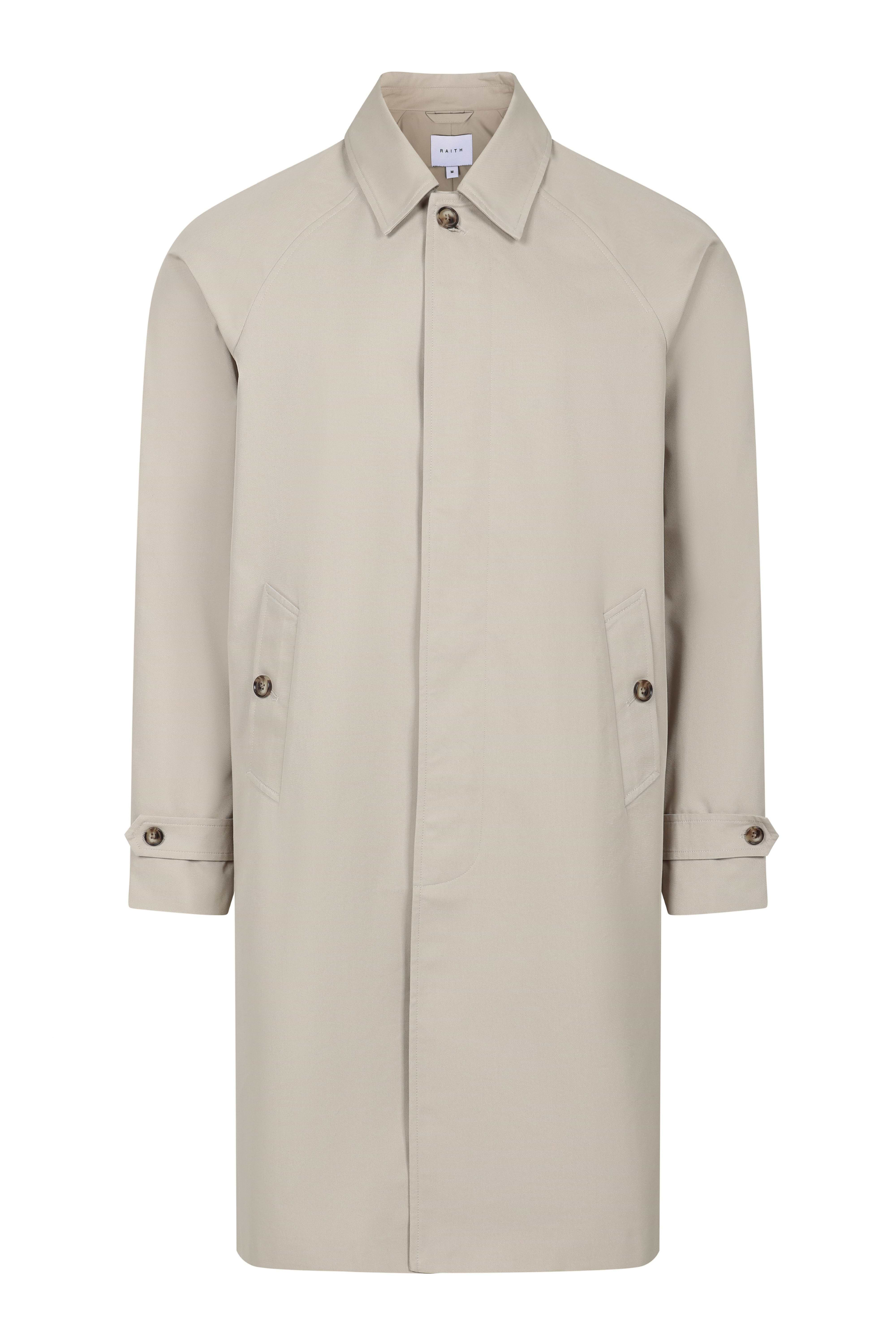 Iver Heavy Cotton Trench - Beige