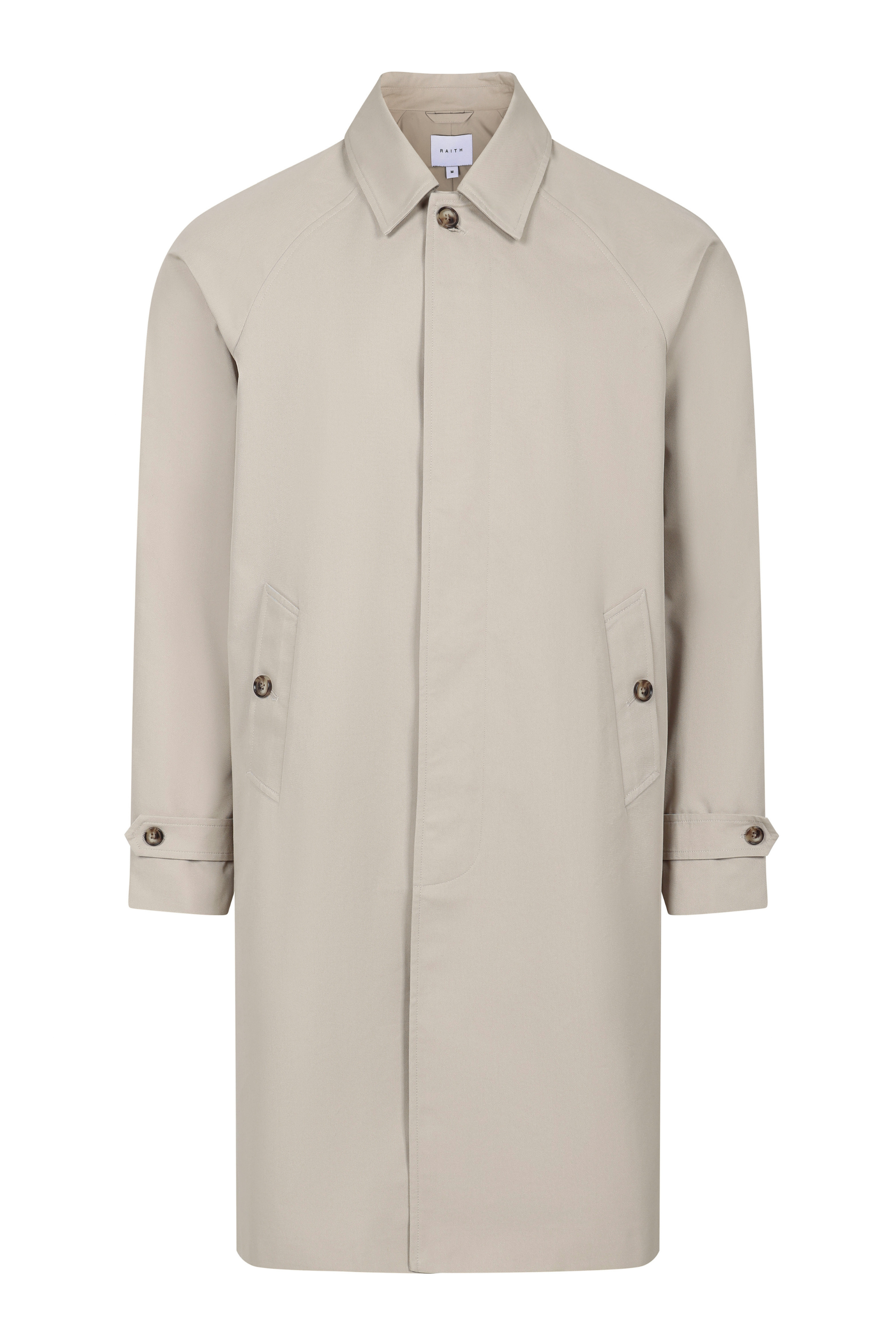 Iver Heavy Cotton Trench - Beige