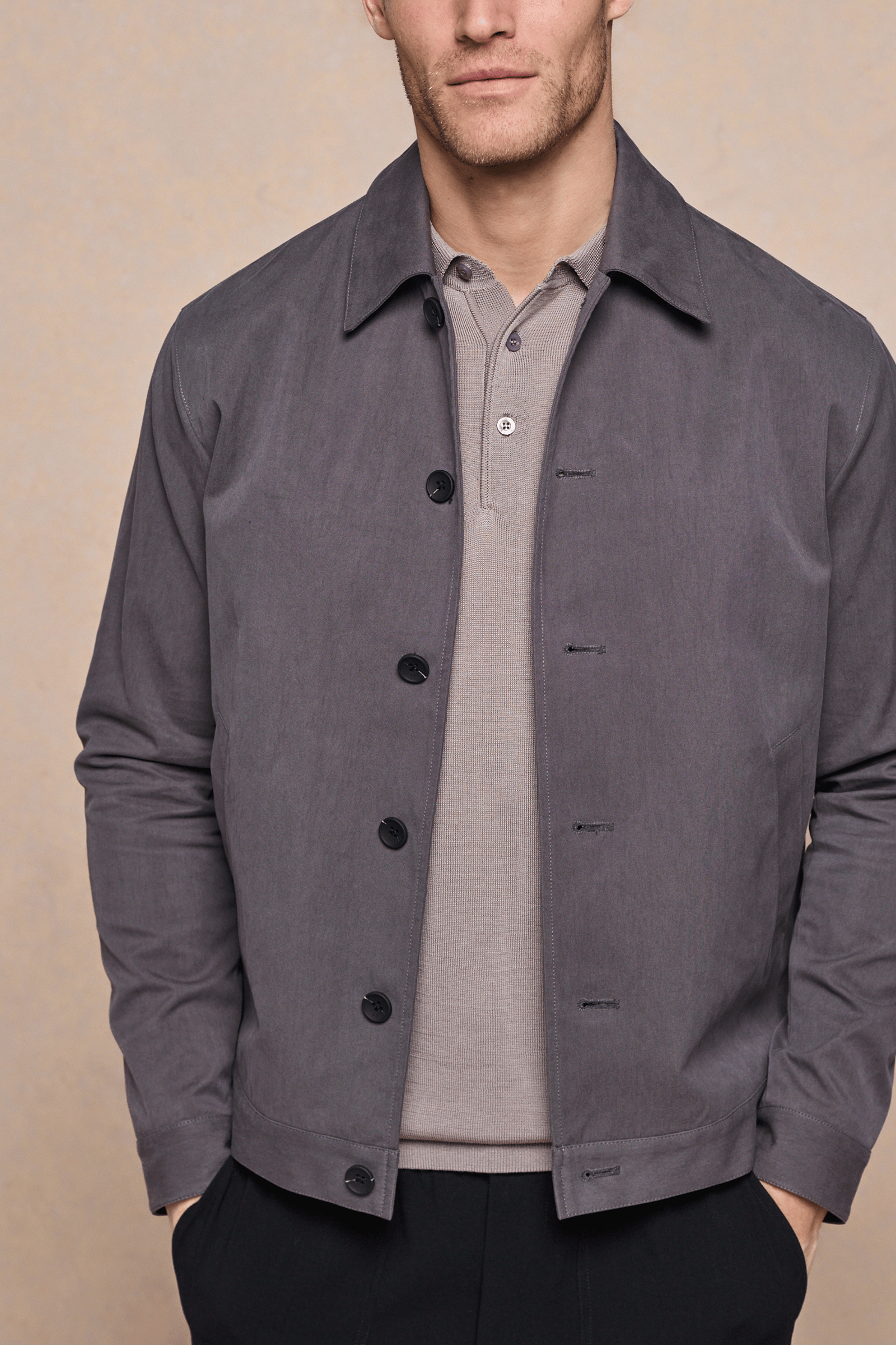 Riccardo Jacket - Slate