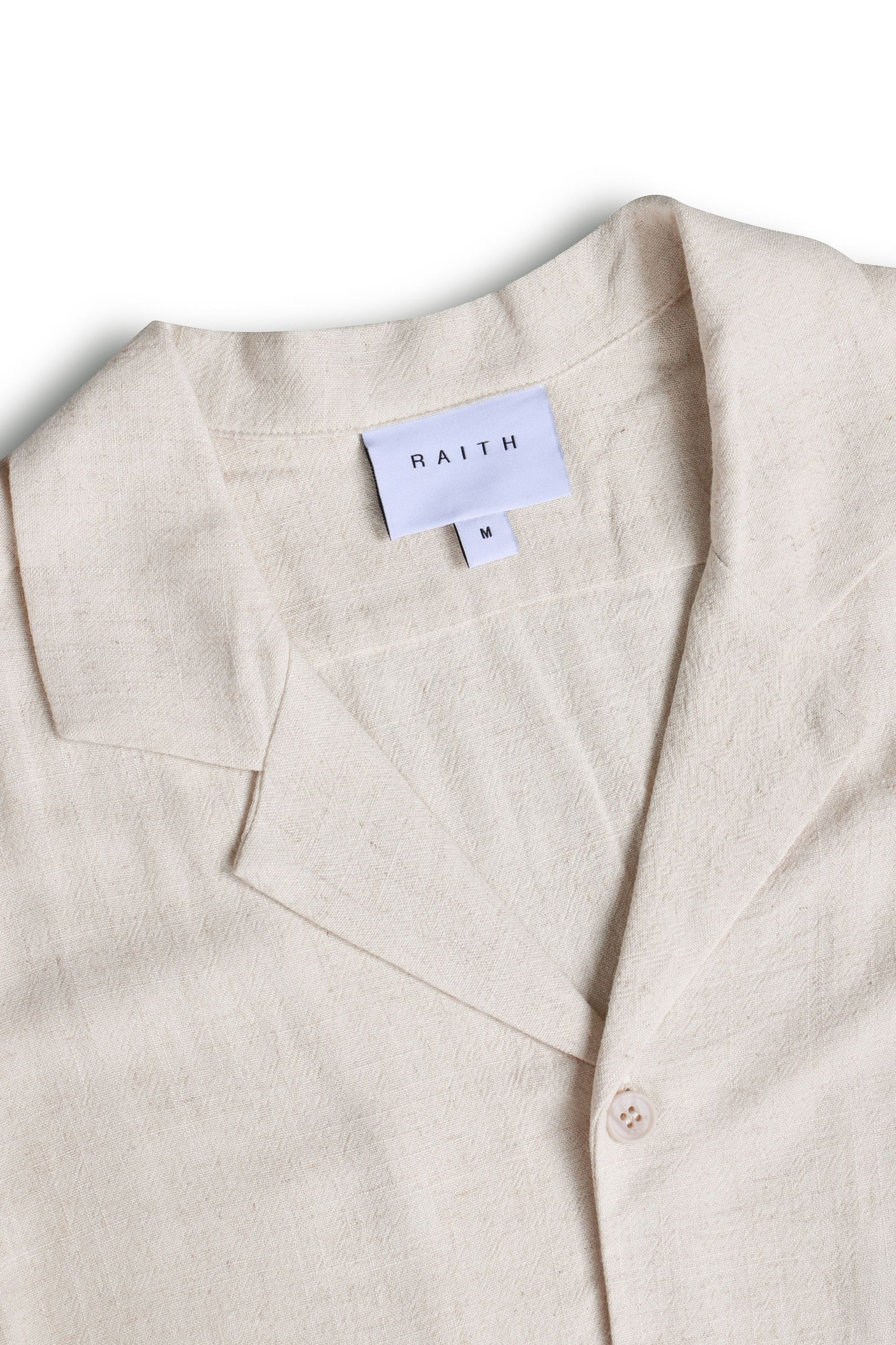 Cami Linen Shirt - Oatmeal