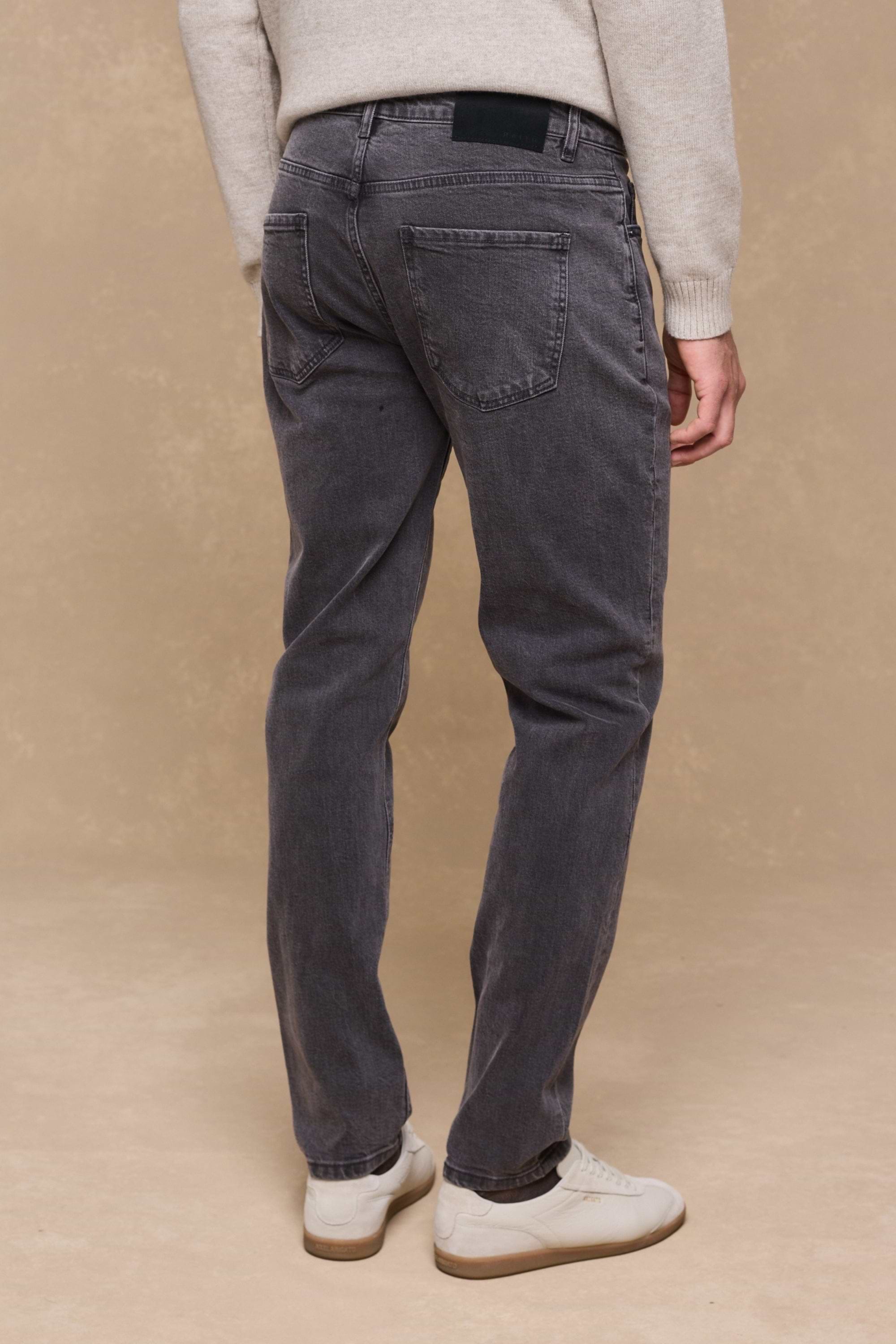 Marco Washed Jean - Washed Grey