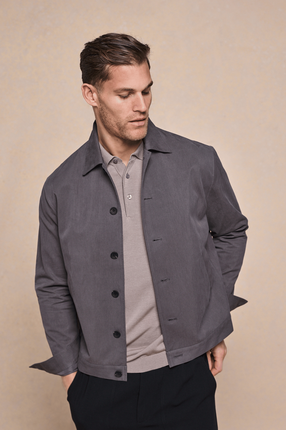 Riccardo Jacket - Slate